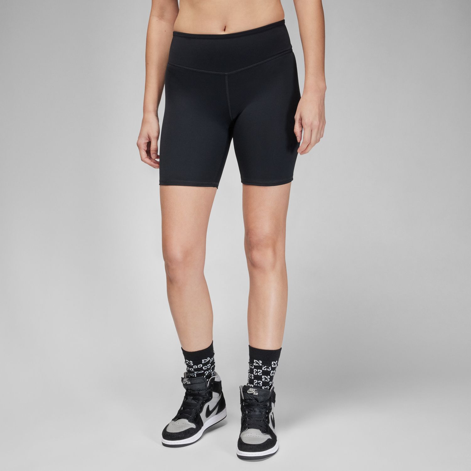 Jordan Sport Wmns High-Waisted 7" Bike Shorts - Dámské - Kraťasy Jordan - Černé - FN7325-010 - Velikost: XS