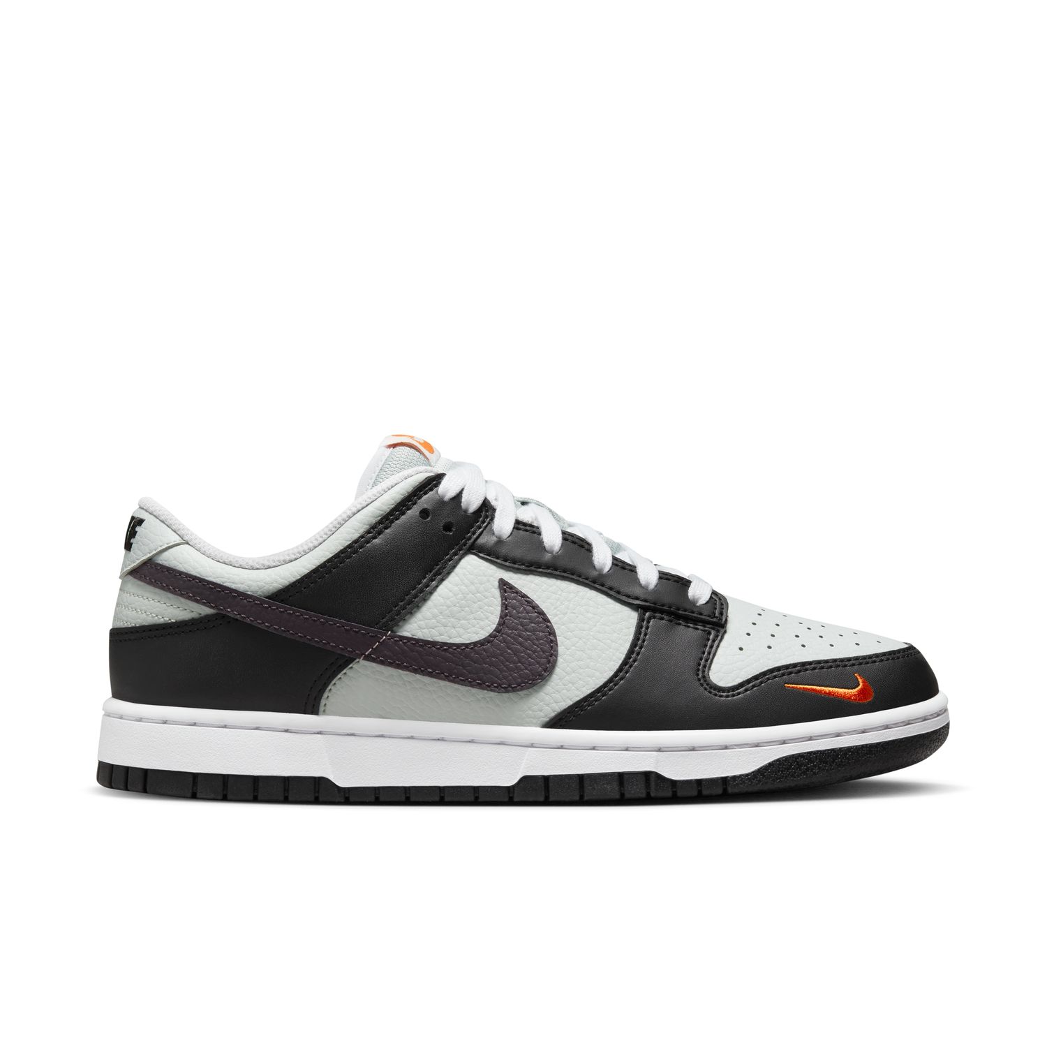 Nike Dunk Low "Mini Swoosh" - Pánské - Tenisky Nike - Černé - FN7808-001 - Velikost: 36