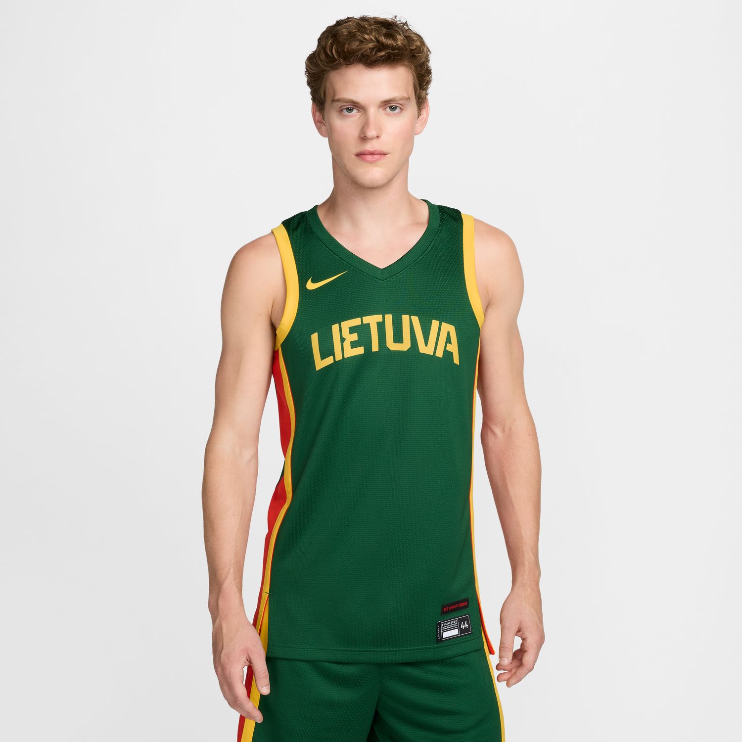 Levně Jordan Lithuania Limited Road Jersey - Pánské - Dres Jordan - Zelené - FQ0378-341