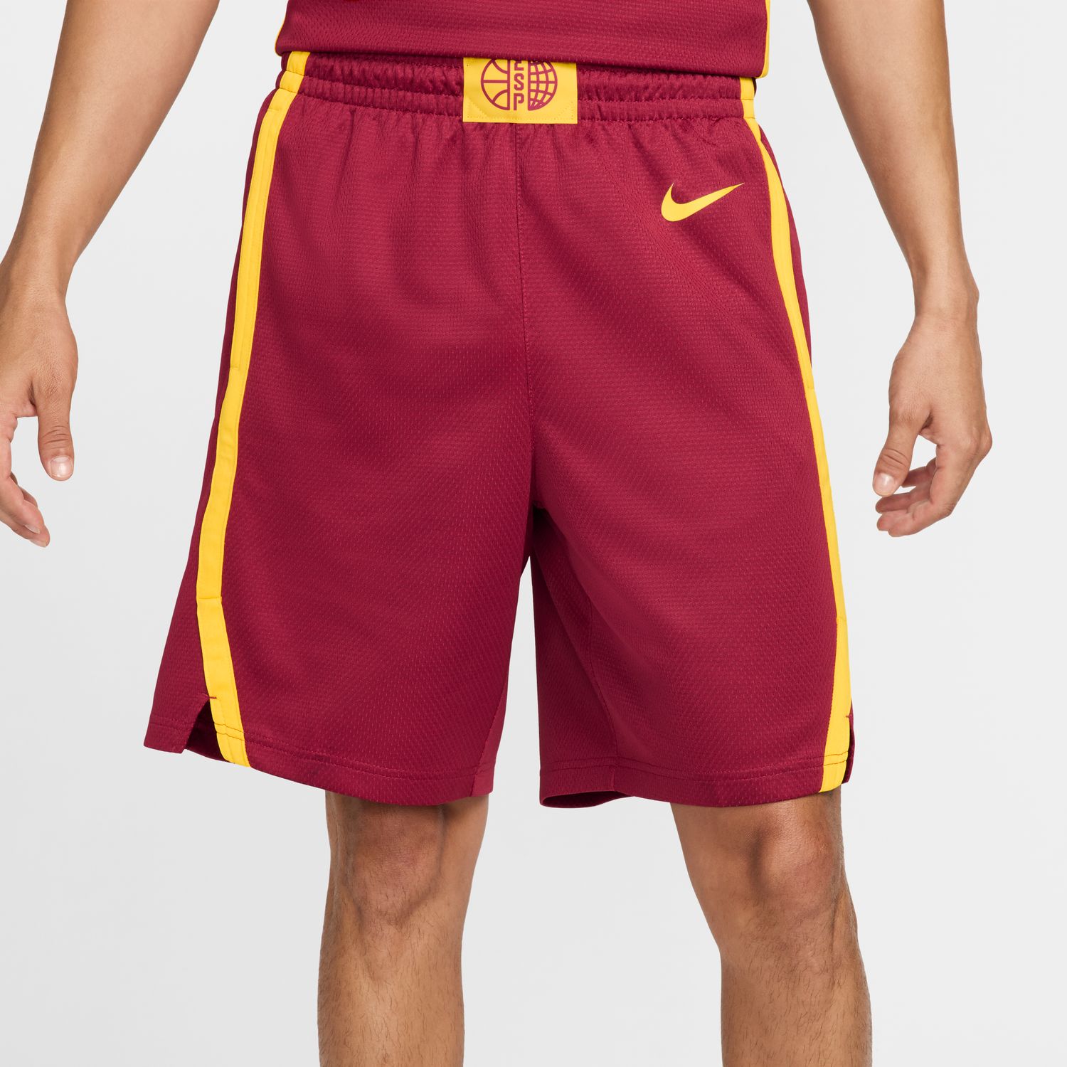 Nike Spain Limited Road Basketball Shorts - Pánské - Kraťasy Jordan - Červené - FQ0395-698 - Velikost: L