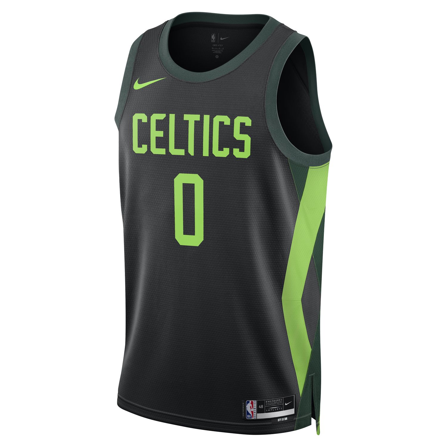 Nike Dri-FIT NBA Jayson Tatum Boston Celtics 2024/25 City Edition Swingman Jersey - Pánské - Dres Nike - Černé - FQ4335-011 - Velikost: 2XL