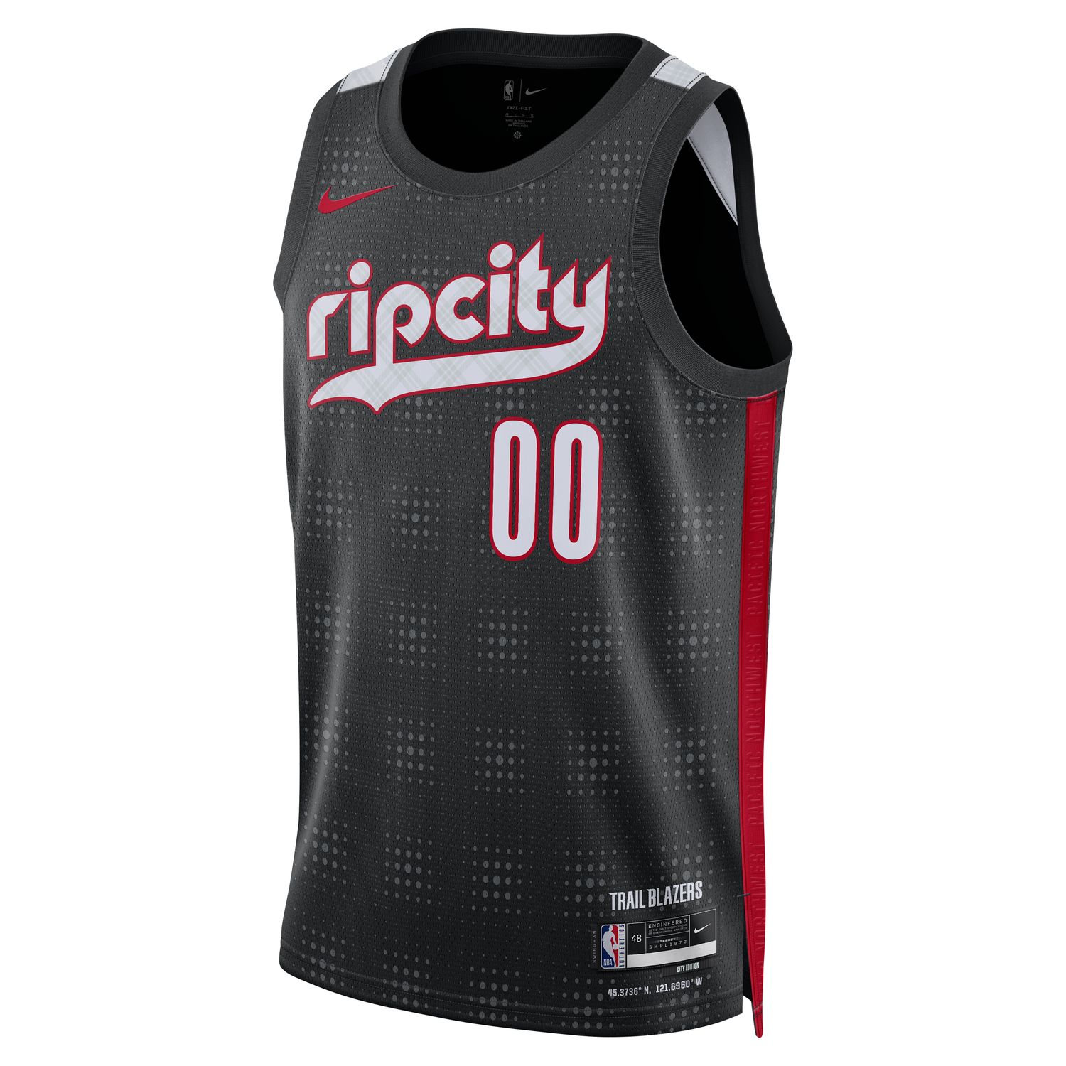 Nike Dri-FIT NBA Scoot Henderson Portland Trail Blazers 2024/25 City Edition Swingman Jersey - Pánské - Dres Nike - Černé - FQ4357-010 - Velikost: L