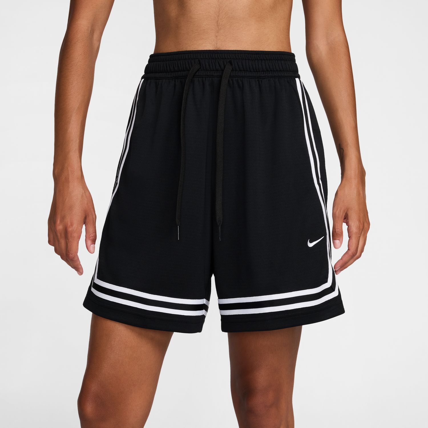 Nike Dri-FIT Crossover Wmns 7" Basketball Shorts - Dámské - Kraťasy Nike - Černé - FQ4544-010 - Velikost: XL
