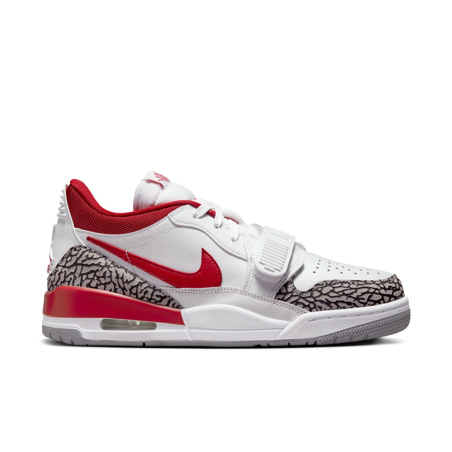 Levně Air Jordan Legacy 312 Low "White Cement Gym Red" Wmns - Dámské - Tenisky Jordan - Bílé - FQ7827-106