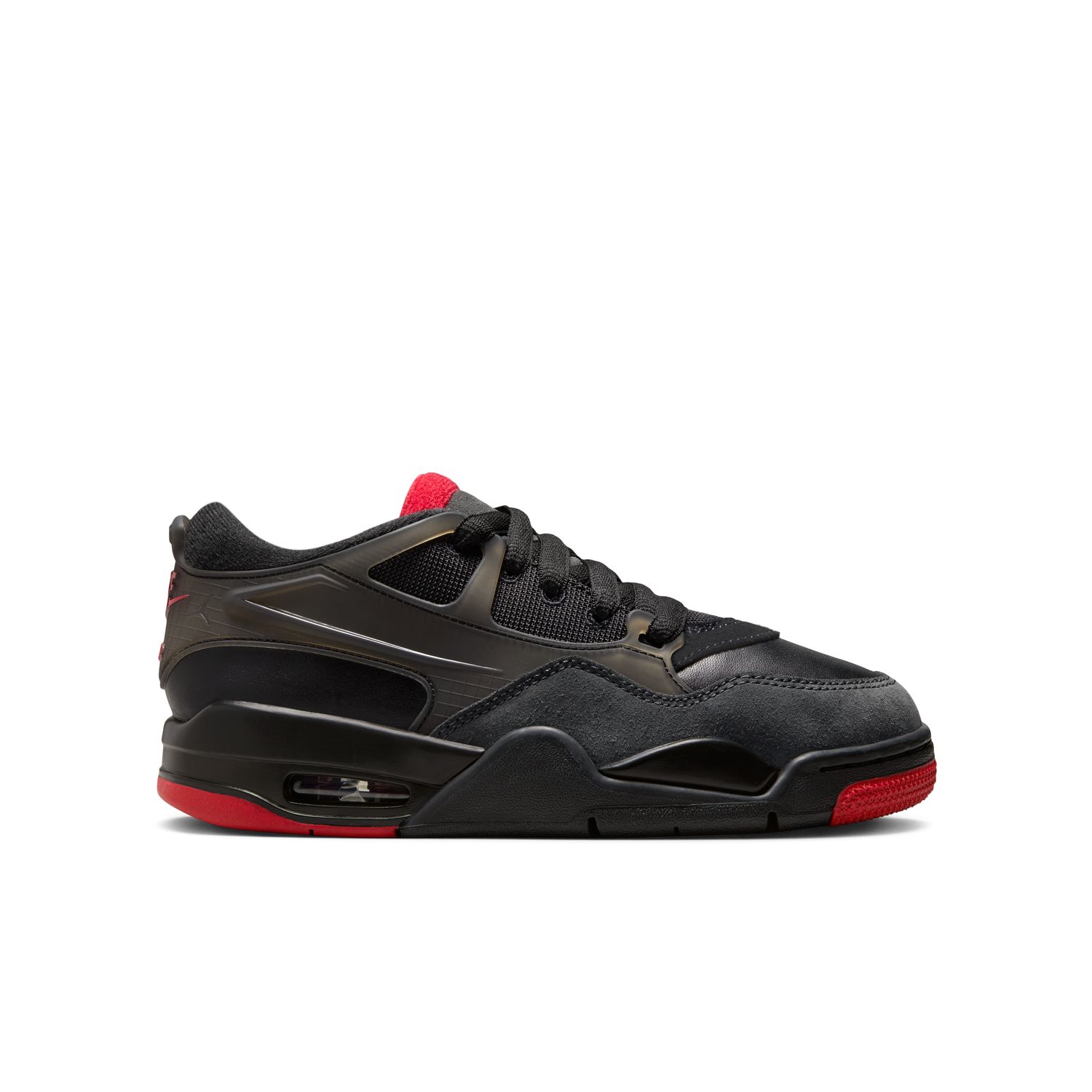Levně Air Jordan 4 RM "Bred" (GS) - Dětské - Tenisky Jordan - Černé - FQ7938-060