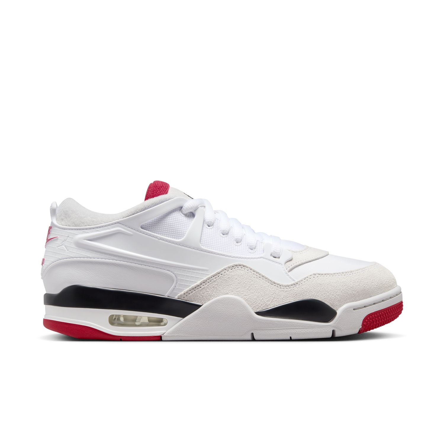 Air Jordan 4 RM "White Fire Red" - Pánské - Tenisky Jordan - Bílé - FQ7939-102 - Velikost: 45.5