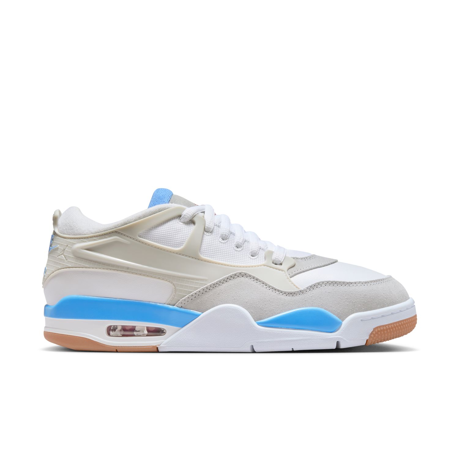 Air Jordan 4 RM "University Blue" - Pánské - Tenisky Jordan - Bílé - FQ7939-104 - Velikost: 47