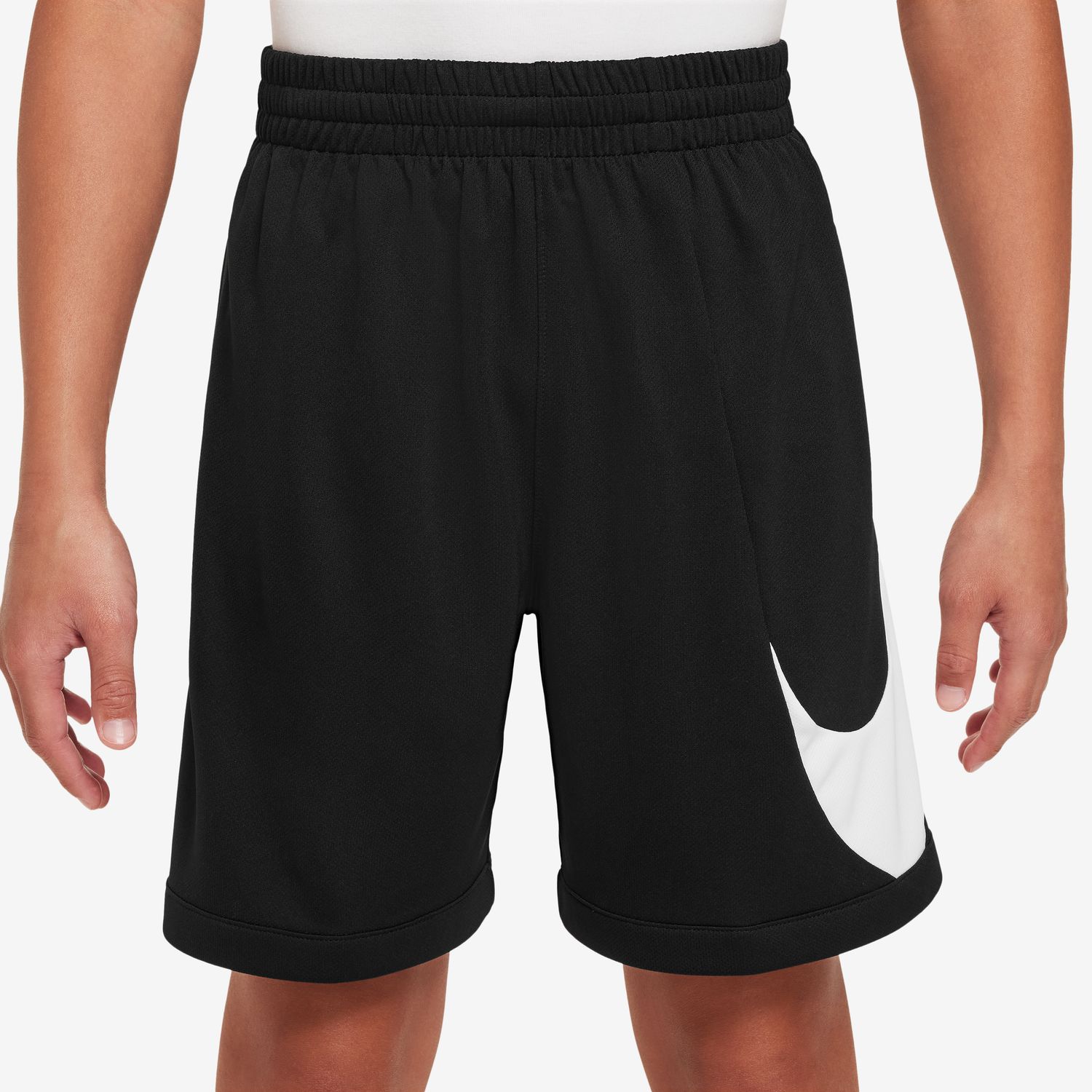Levně Nike Dri-FIT Multi+ Big Kids Training Shorts Black - Dětské - Kraťasy Nike - Černé - FV0269-010