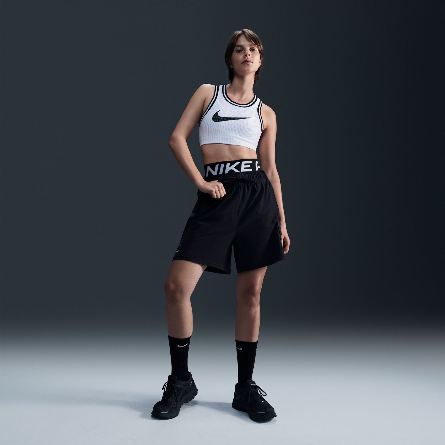 Nike Sabrina Signature Wmns Shorts Black - Dámské - Kraťasy Nike - Černé - FV3189-010 - Velikost: XL