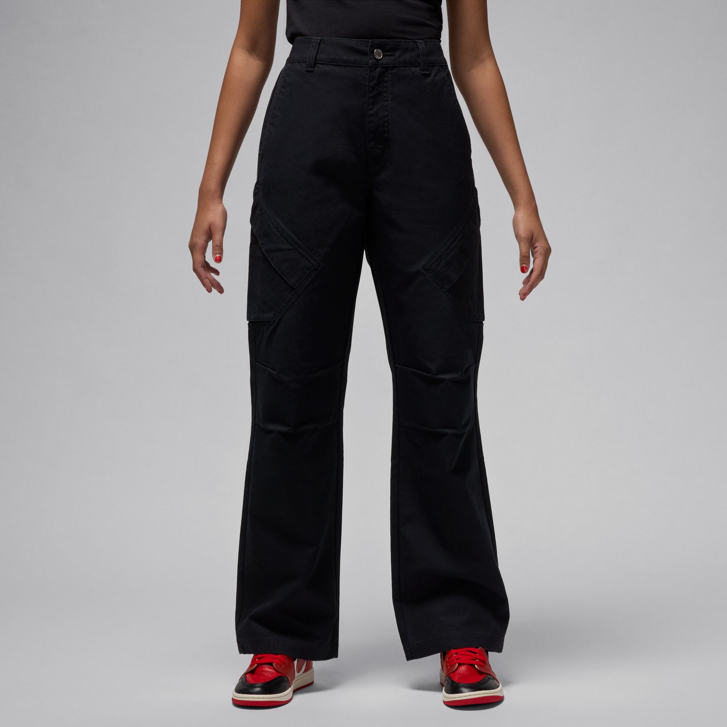 Jordan Chicago Wmns Pants Black - Dámské - Kalhoty Jordan - Černé - FV7098-010 - Velikost: XS