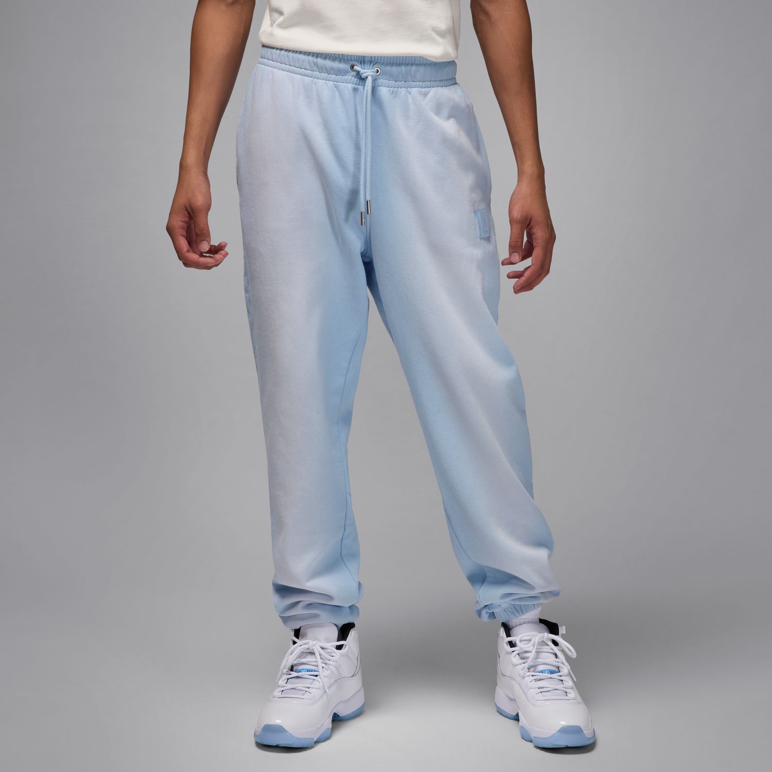Jordan Flight Fleece Pants Hydrogen Blue - Pánské - Tepláky Jordan - Modré - FV7253-407 - Velikost: 2XL