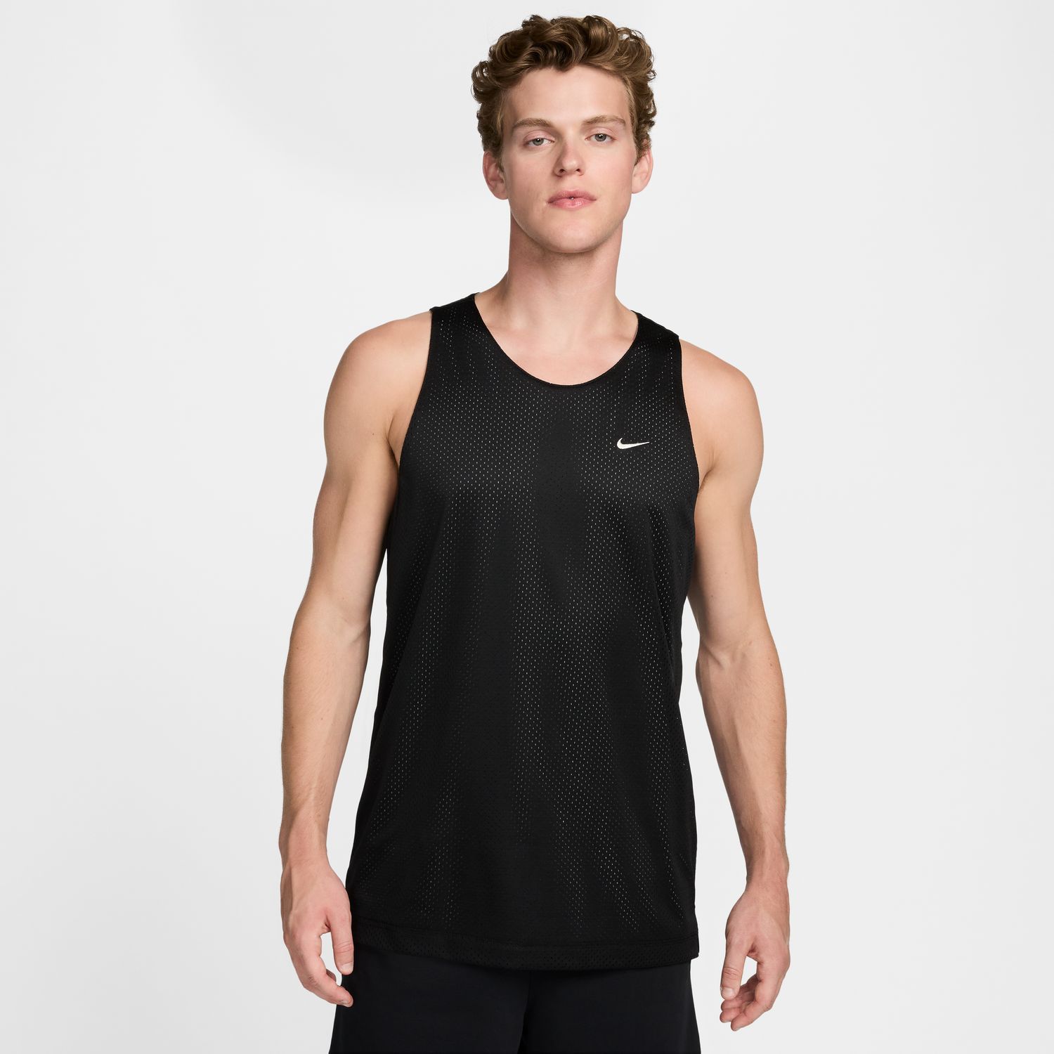 Nike Dri-FIT Reversible Standard Issue Basketball Jersey Black - Pánské - Dres Nike - Černé - FZ0210-010 - Velikost: L