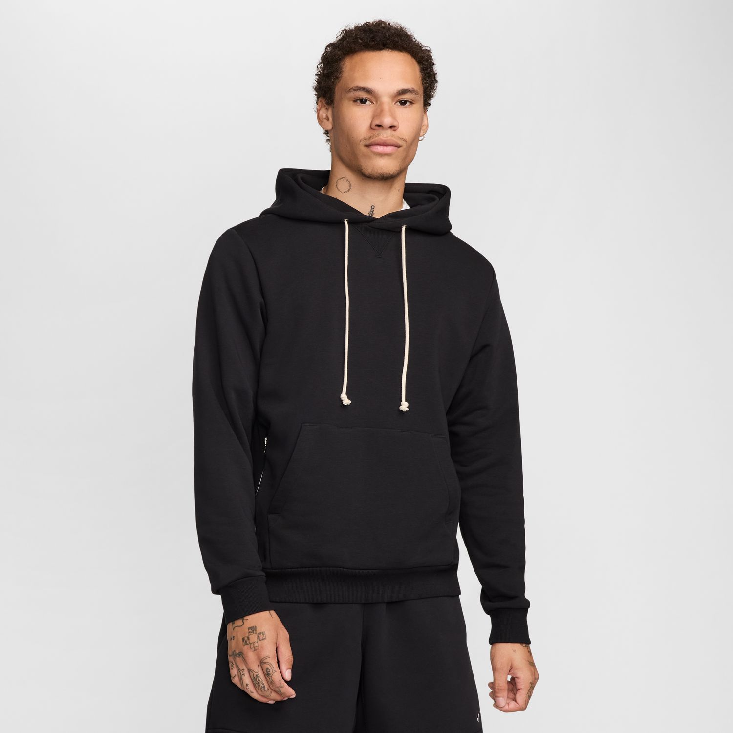 Nike Dri-FIT Standard Issue Pullover Basketball Hoodie Black - Pánské - Mikina Nike - Černé - FZ0218-010 - Velikost: 2XL