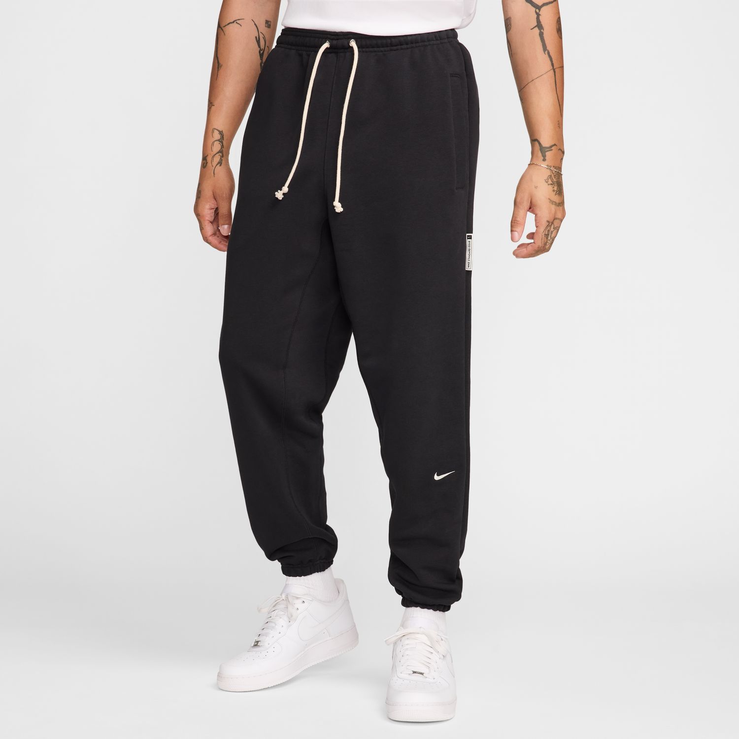 Nike Dri-FIT Standard Issue Basketball Pants Black - Pánské - Kalhoty Nike - Černé - FZ0224-010 - Velikost: 2XL