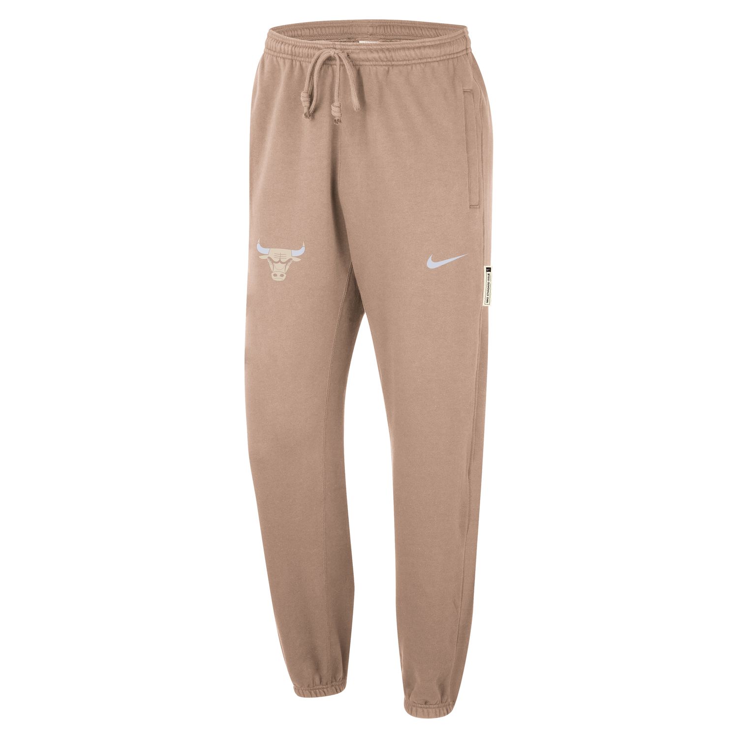 Nike Dri-FIT NBA Chicago Bulls Standard Issue City Edition Pants Hemp - Pánské - Kalhoty Nike - Hnědé - FZ0513-200 - Velikost: 2XL