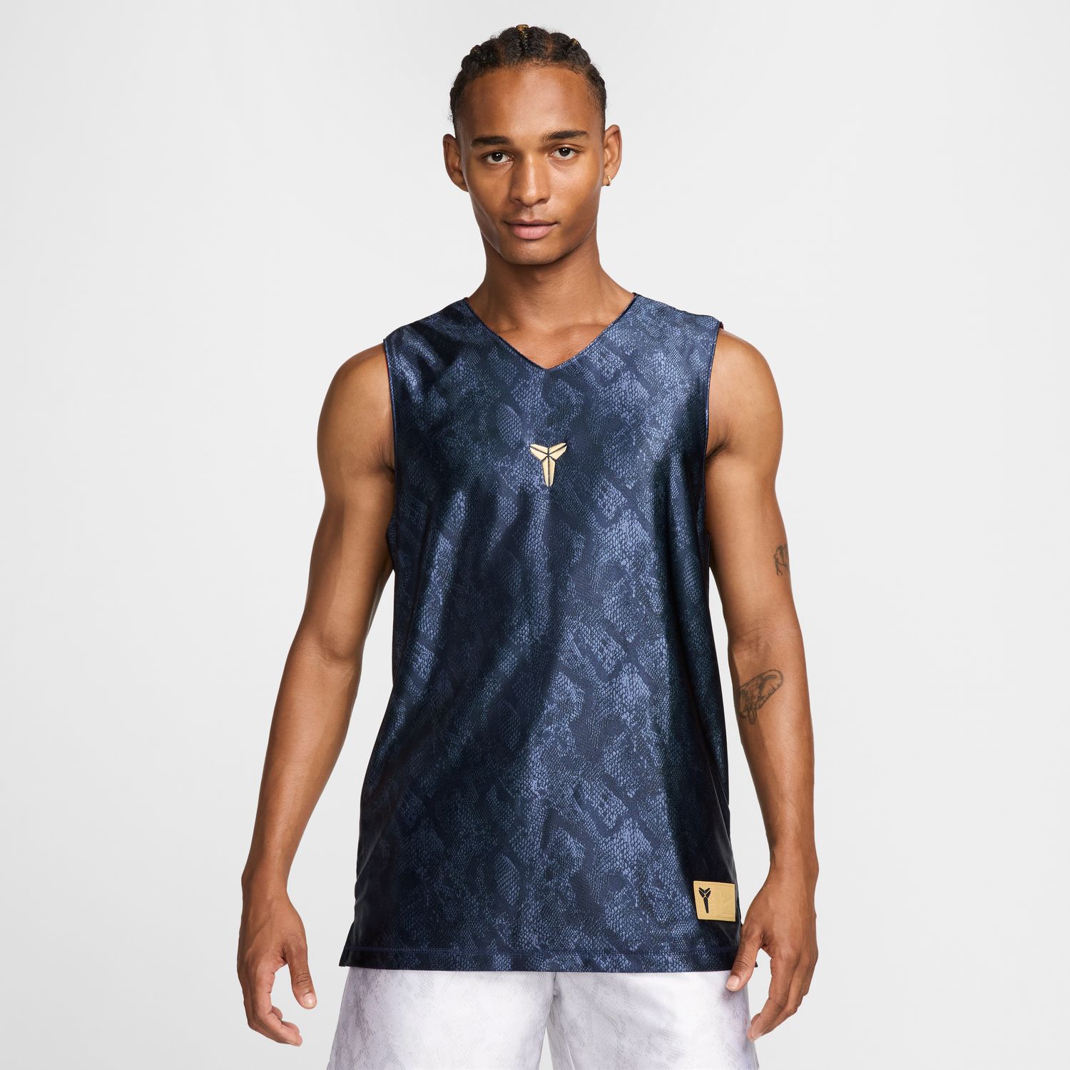 Nike Dri-FIT Kobe Standard Issue Reversible Basketball Jersey - Pánské - Triko Nike - Modré - FZ0934-475 - Velikost: XS