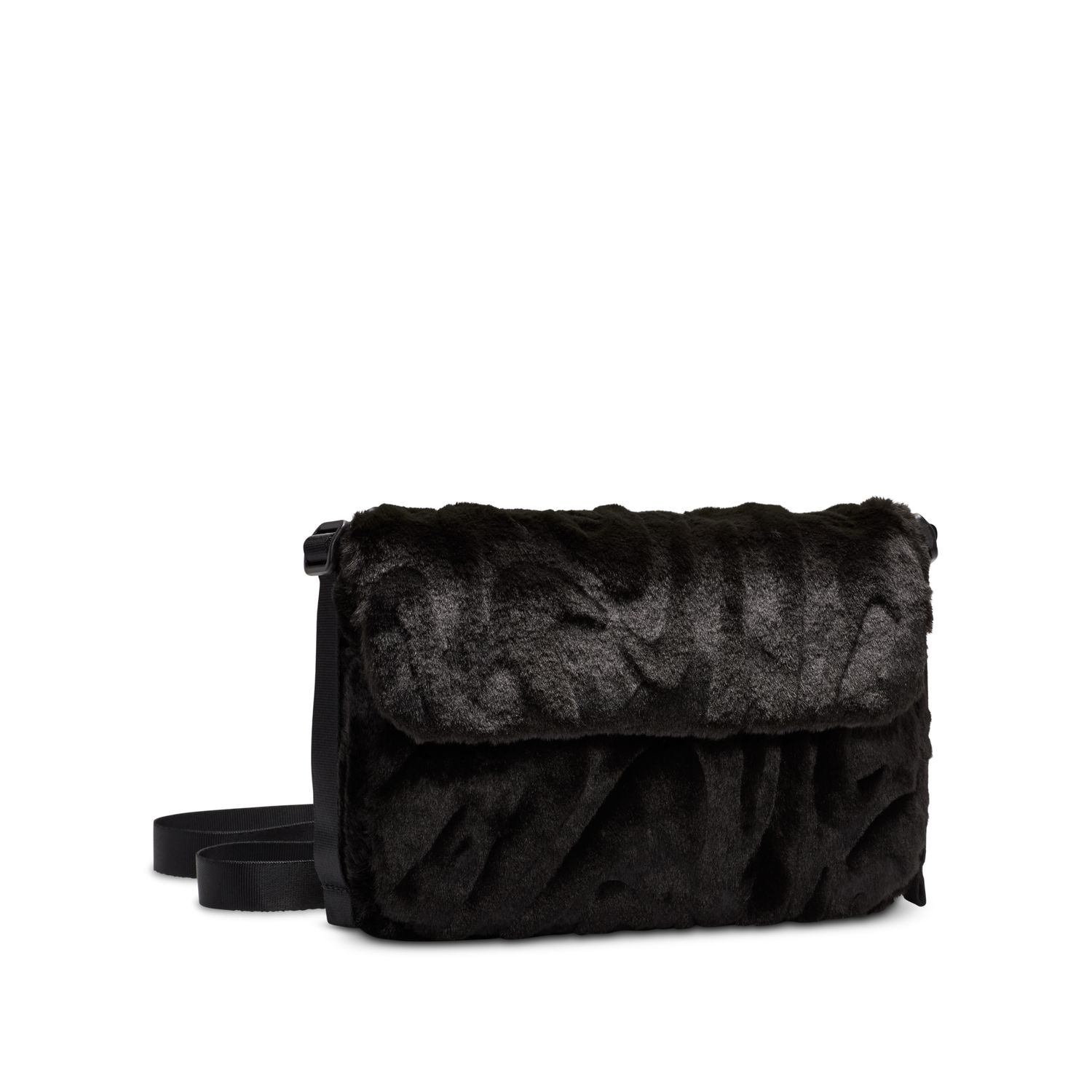 Nike Sportswear Futura 365 Faux Fur Crossbody Bag Black - Unisex - Batoh Nike - Černé - FZ1326-010 - Velikost: UNI