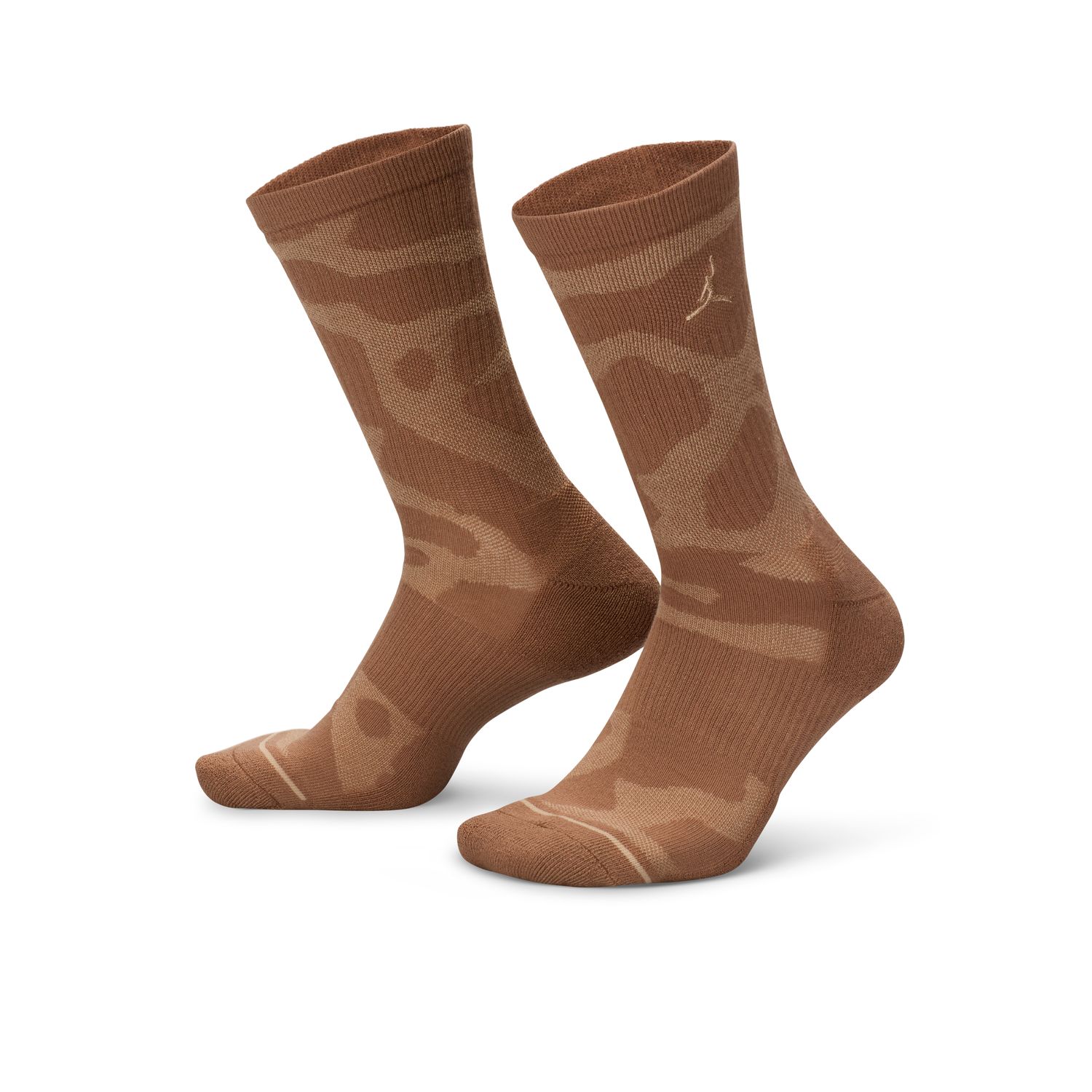 Jordan Everyday Cushioned Crew Socks Archaeo Brown - Unisex - Ponožky Jordan - Hnědé - FZ2017-223 - Velikost: XL
