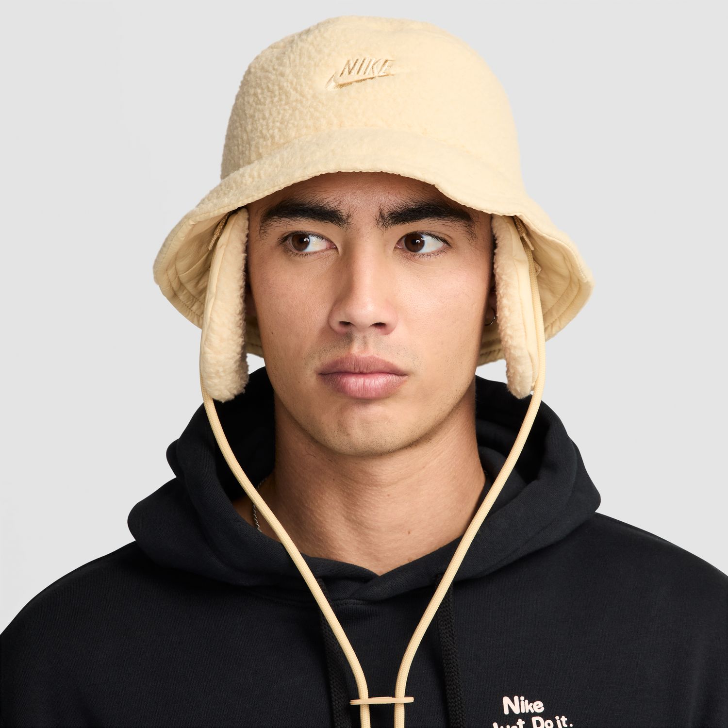 Nike Apex Winterized Bucket Hat Sesame - Unisex - Klobouk Nike - Hnědé - FZ2205-252 - Velikost: S