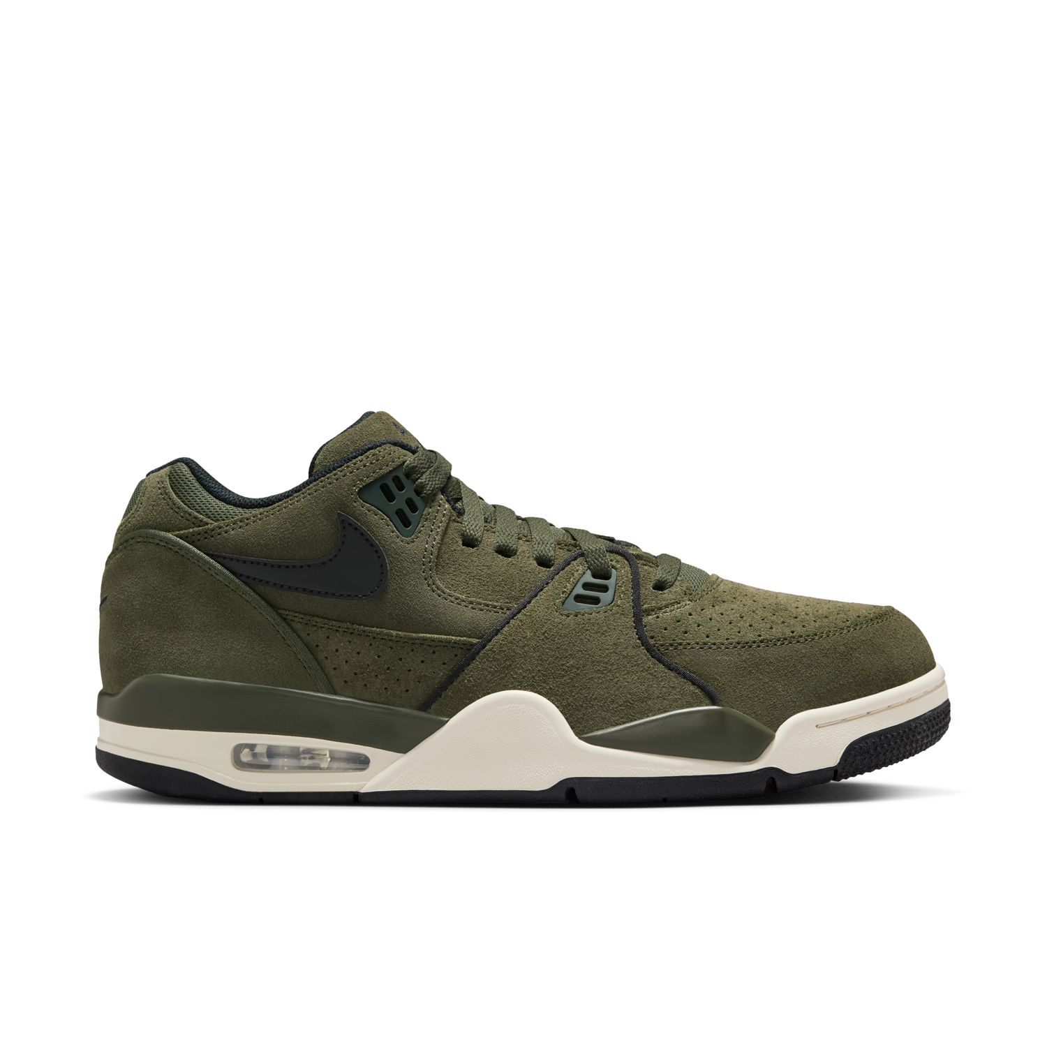 Nike Air Flight '89 Low "Cargo Khaki" - Pánské - Tenisky Nike - Zelené - FZ3045-300 - Velikost: 45