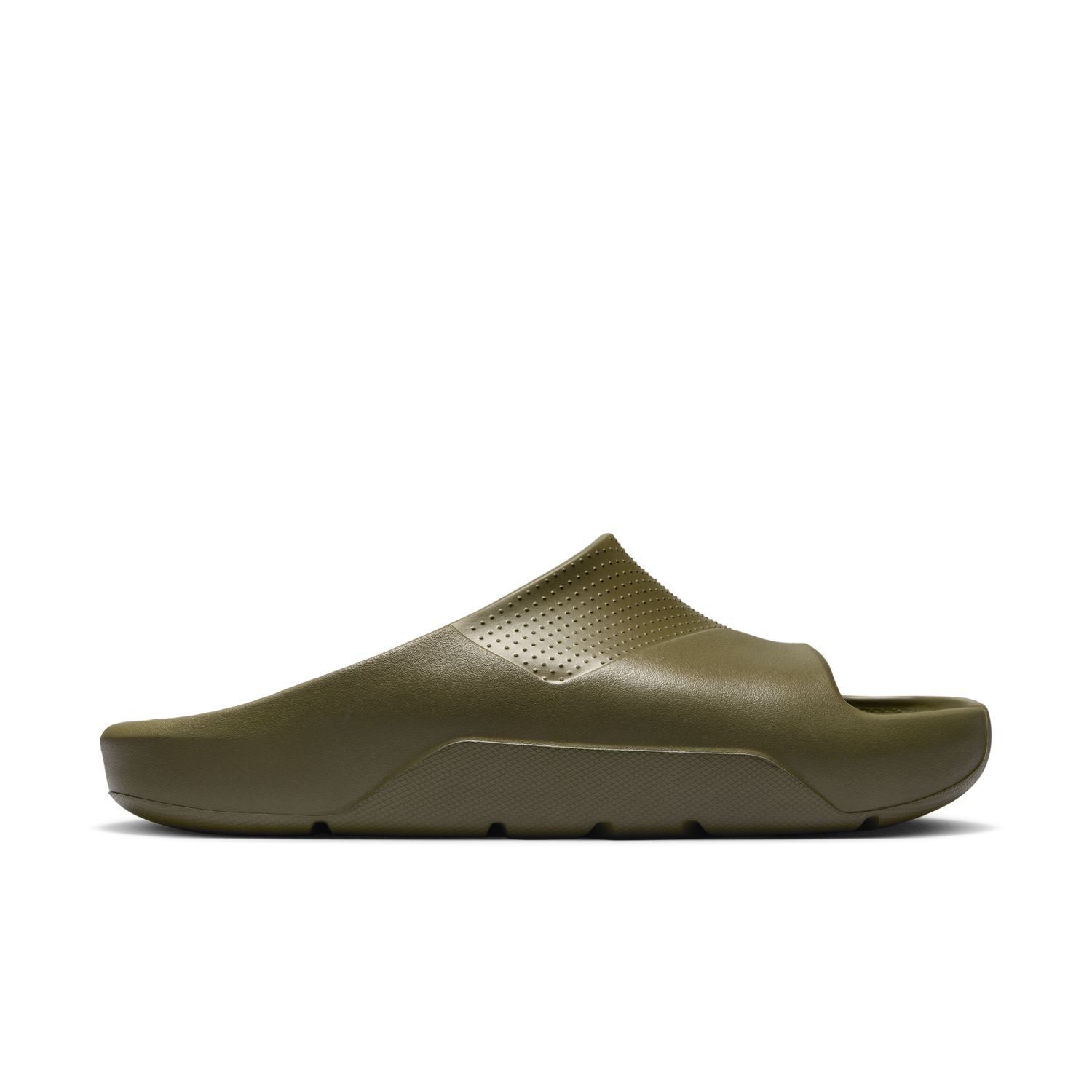 Air Jordan Post Wmns Slides "Medium Olive" - Dámské - Pantofle Jordan - Zelené - FZ6511-200 - Velikost: 44.5