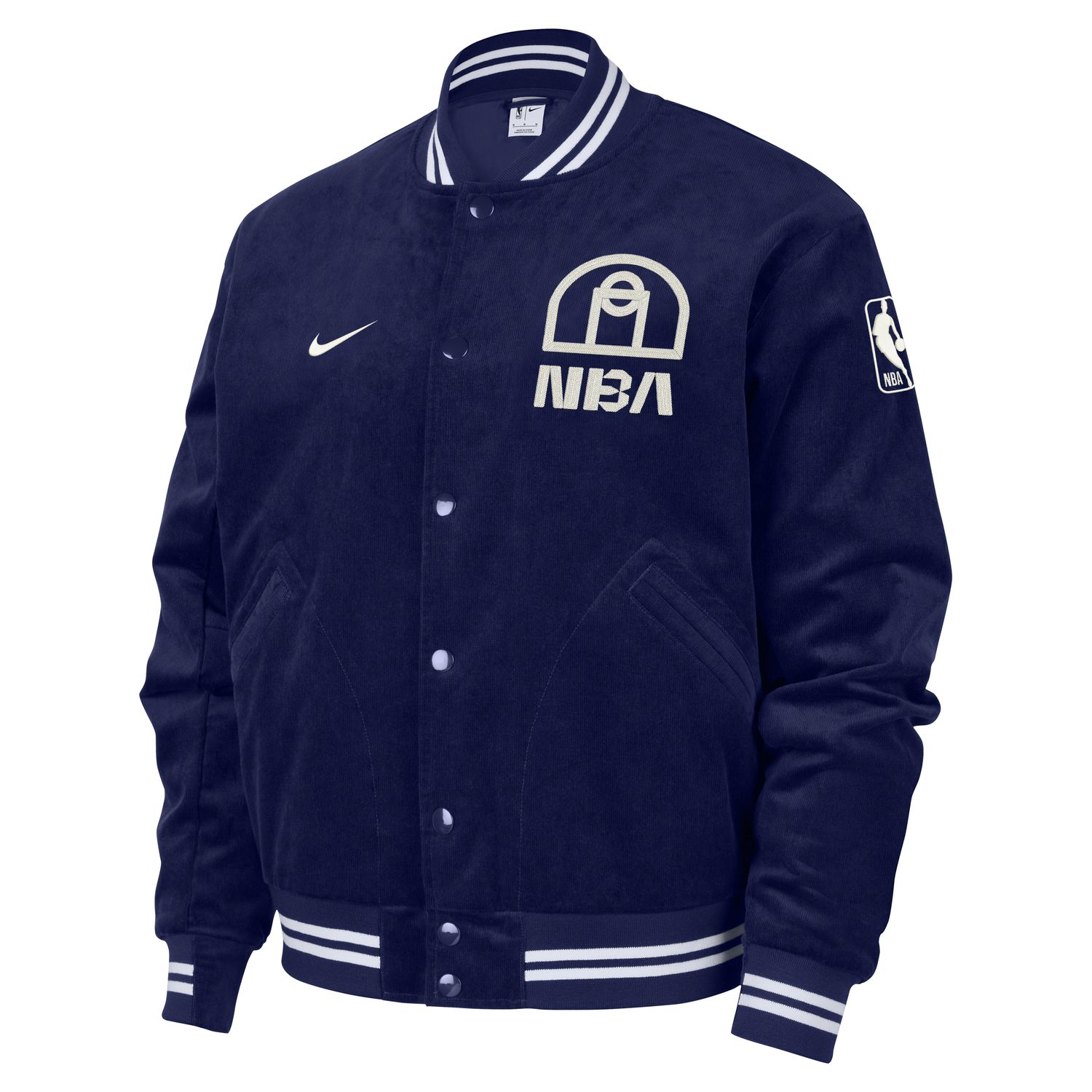 Nike NBA Team 31 Trend Bomber Jacket - Pánské - Bunda Nike - Modré - FZ7508-492 - Velikost: XL