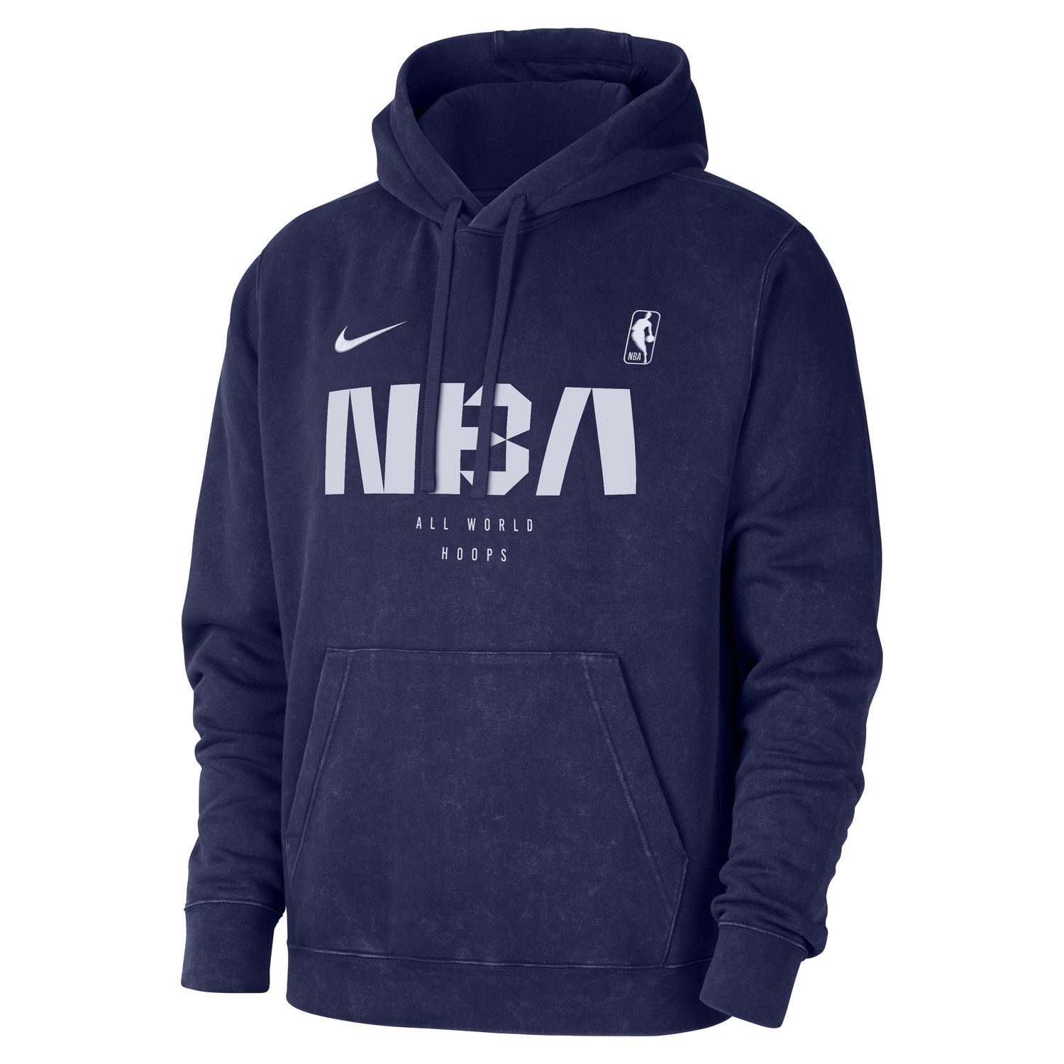 Nike NBA Team 31 Club Pullover Hoodie Blue Void - Pánské - Mikina Nike - Modré - FZ7532-492 - Velikost: S