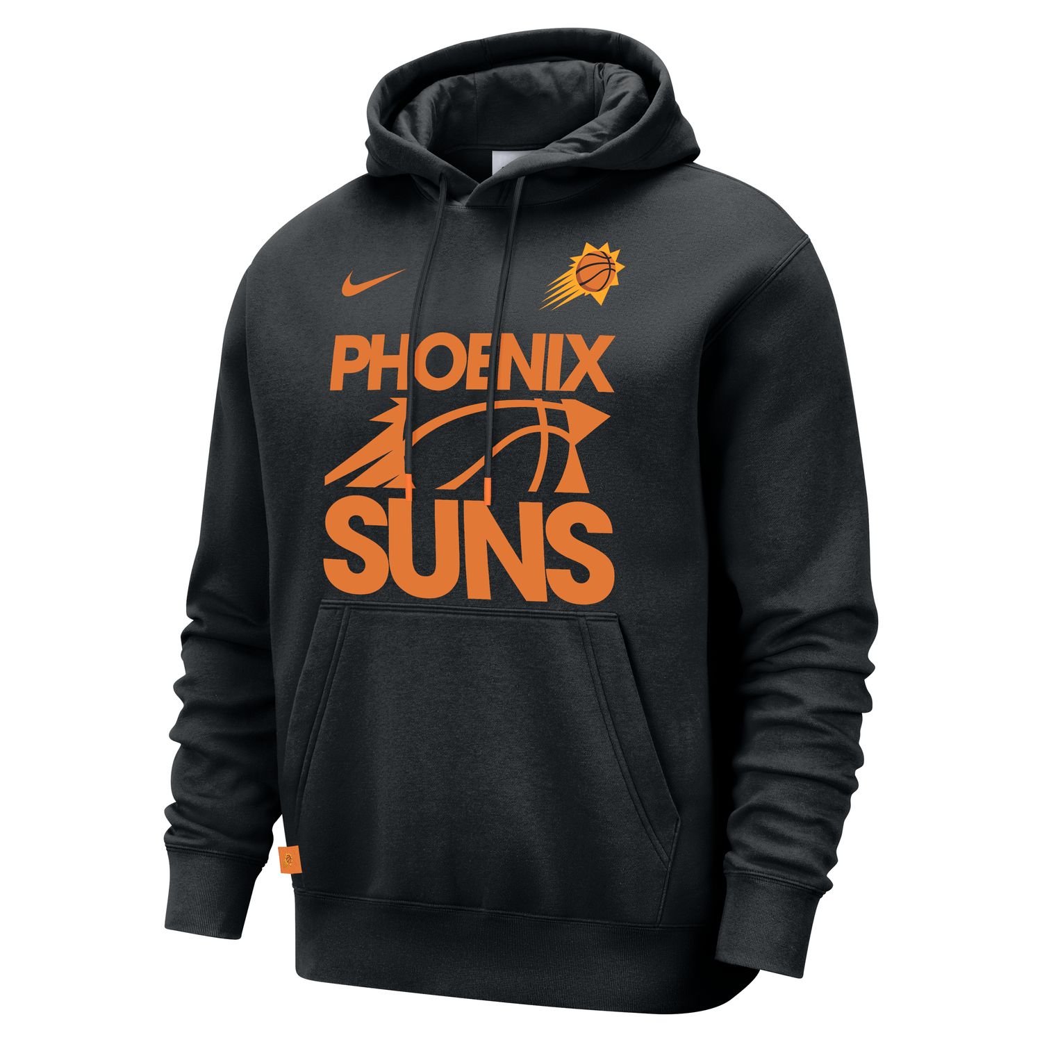 Levně Nike NBA Phoenix Suns Club Courtside Pullover Hoodie - Pánské - Mikina Nike - Černé - FZ7699-010