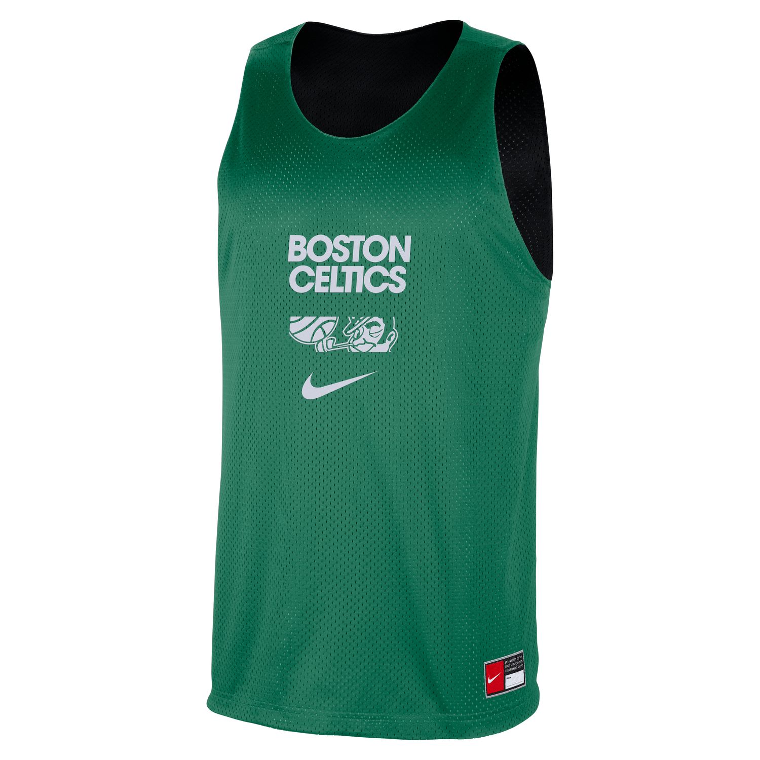 Nike NBA Boston Celtics Courtside Reversible Mesh Practice Jersey - Pánské - Dres Nike - Zelené - FZ7761-312