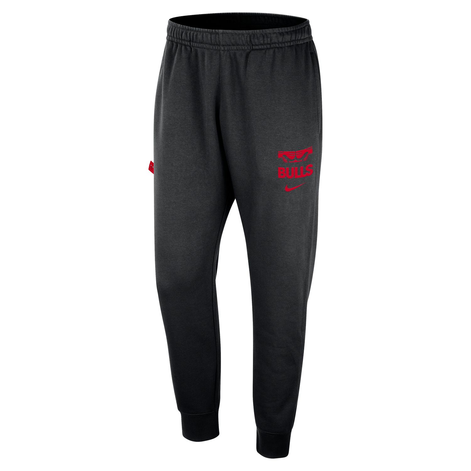 Nike NBA Chicago Bulls Club Courtside Jogger Pants - Pánské - Kalhoty Nike - Černé - FZ7793-010 - Velikost: 2XL
