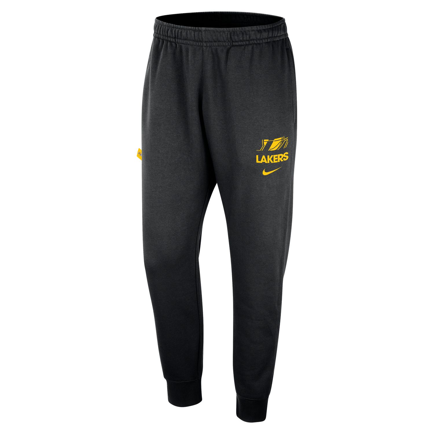Nike NBA Los Angeles Lakers Club Courtside Jogger Pants - Pánské - Kalhoty Nike - Černé - FZ7797-010 - Velikost: 2XL