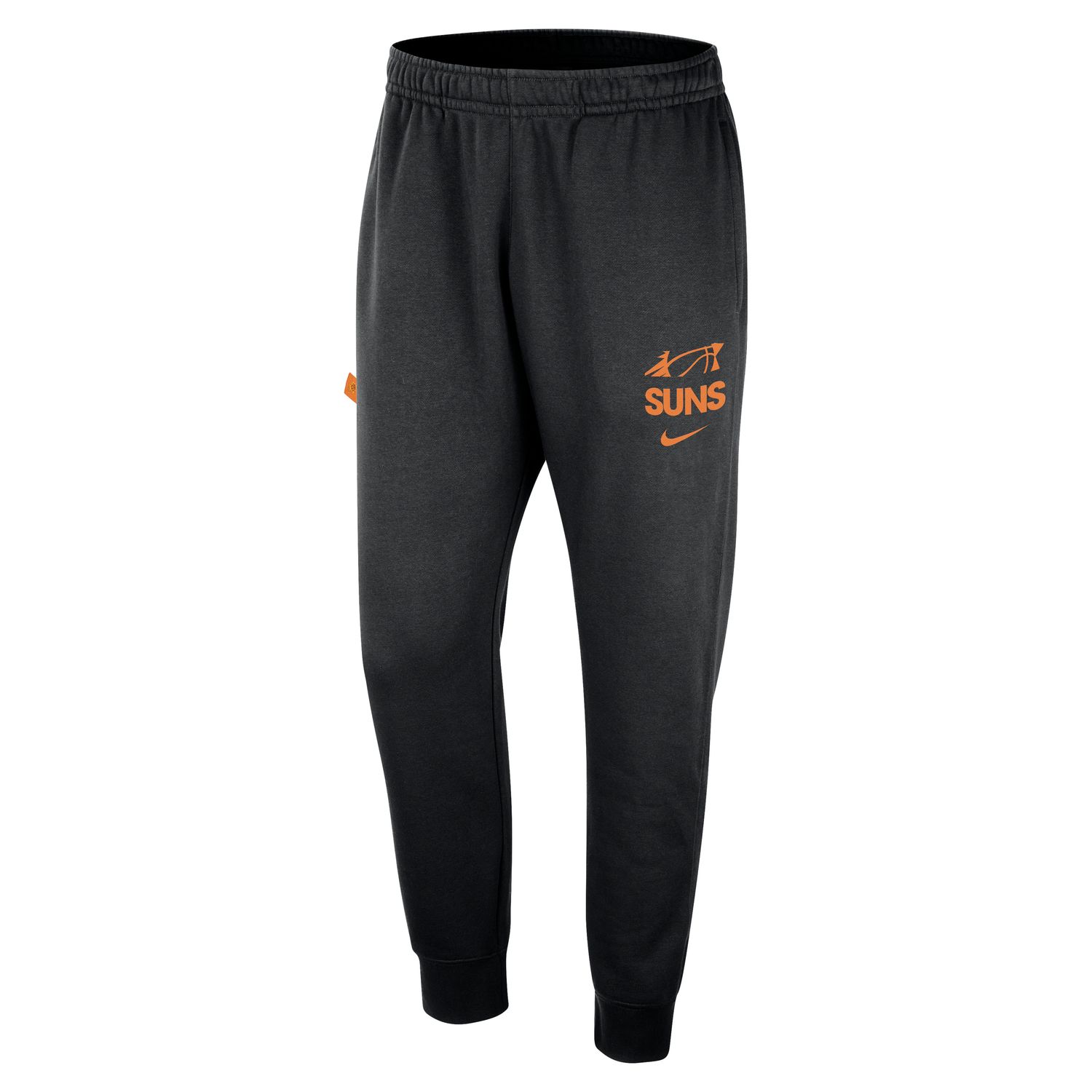 Nike NBA Phoenix Suns Club Courtside Jogger Pants - Pánské - Kalhoty Nike - Černé - FZ7805-010 - Velikost: 2XL