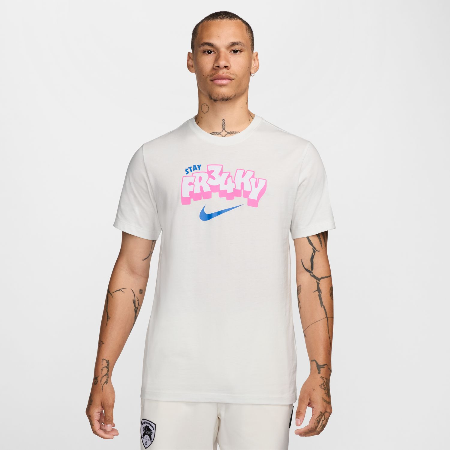 Nike Giannis Basketball Tee White - Pánské - Triko Nike - Bílé - FZ8077-121 - Velikost: XL