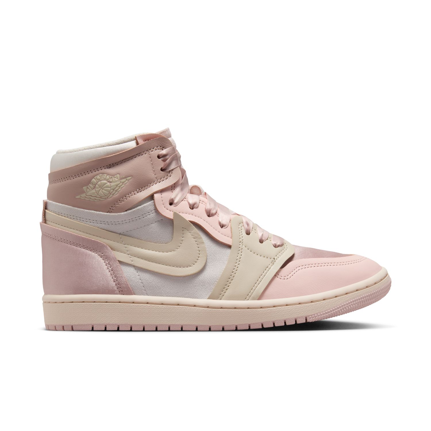 Air Jordan 1 High Method of Make "Pink Oxford" Wmns - Dámské - Tenisky Jordan - Růžové - FZ8779-600 - Velikost: 44.5