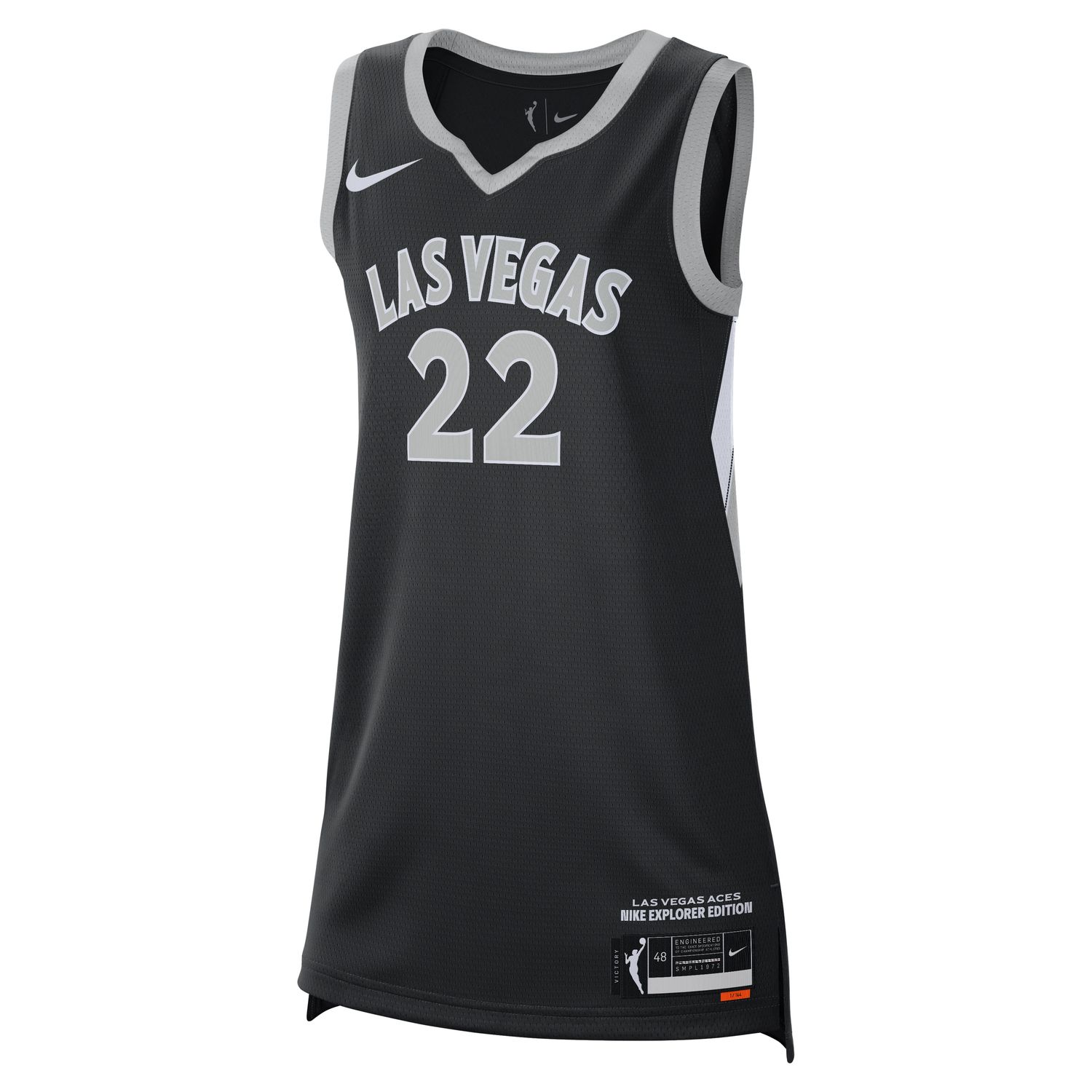 Nike Dri-FIT WNBA A'ja Wilson Las Vegas Aces 2023 Victory Jersey - Dámské - Dres Nike - Černé - HF0996-010 - Velikost: XL