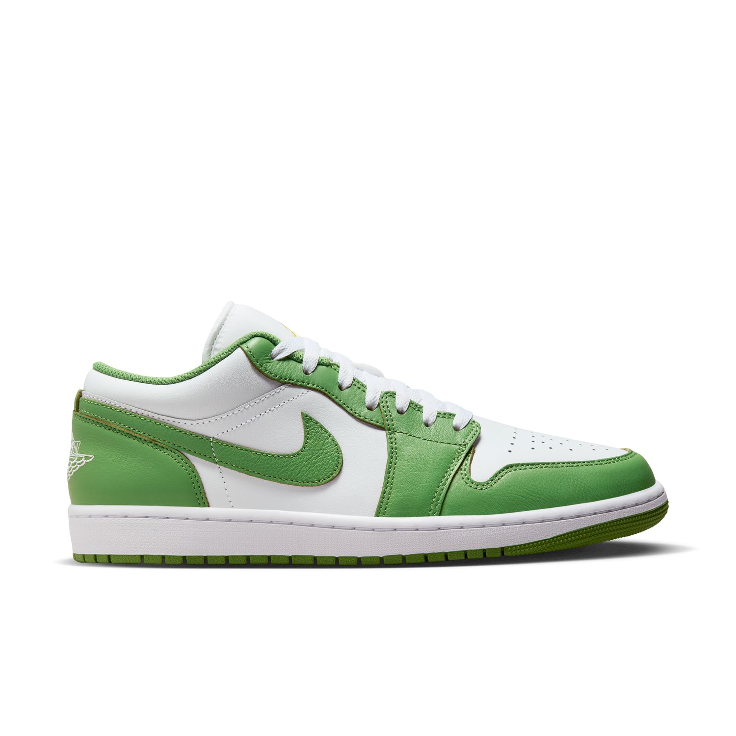 Levně Air Jordan 1 Low SE "Chlorophyll" - Pánské - Tenisky Jordan - Bílé - HF4823-100