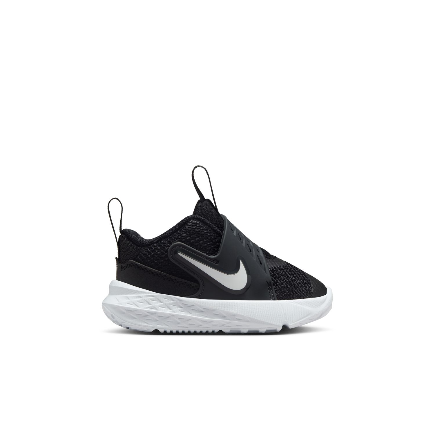 Nike Team Hustle D 12 "Black White" (TD) - Dětské - Tenisky Nike - Černé - HF6281-002 - Velikost: 17