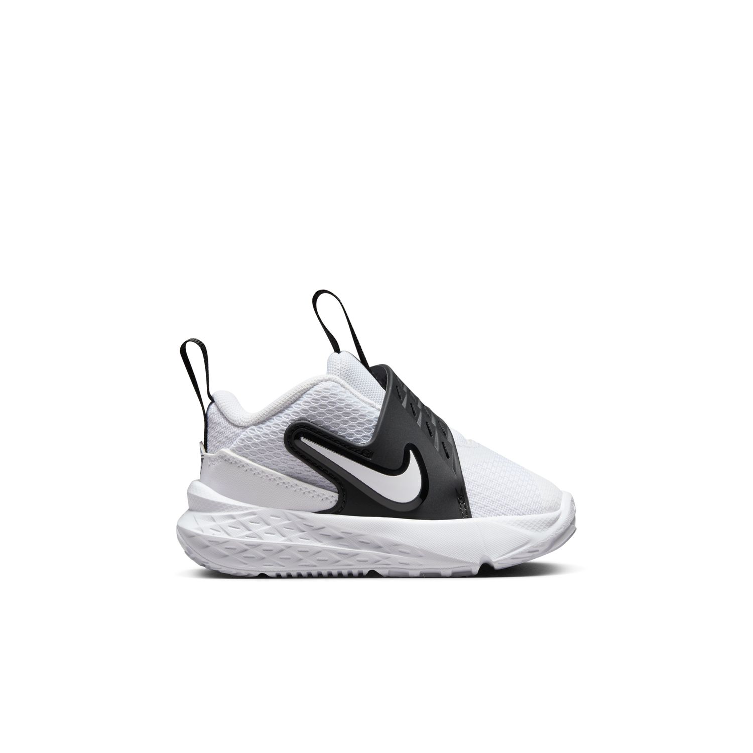 Nike Team Hustle D 12 "White Black" (TD) - Dětské - Tenisky Nike - Bílé - HF6281-101 - Velikost: 27