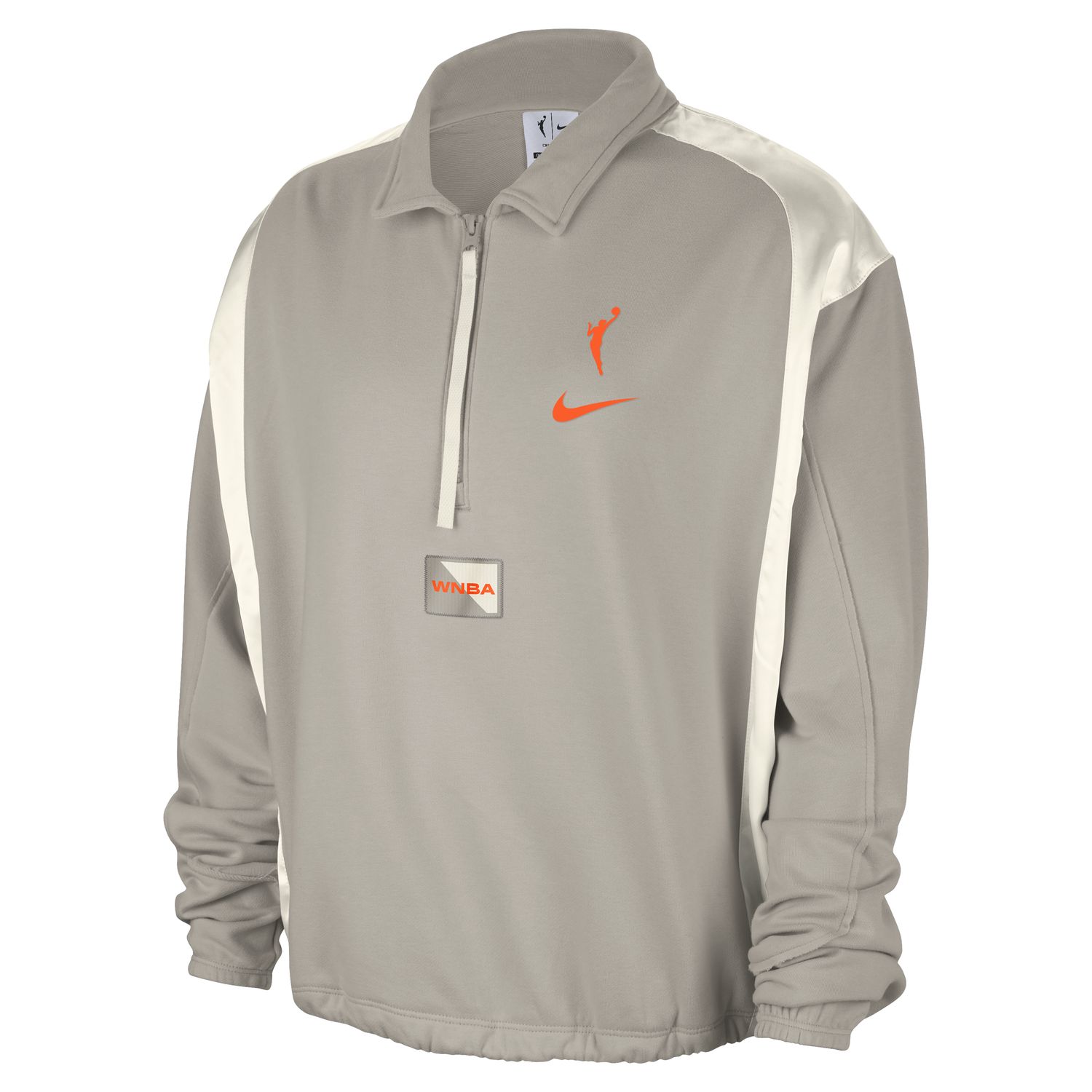 Nike WNBA Team 13 Fleece Top - Dámské - Bunda Nike - Šedé - HF6444-009 - Velikost: XL
