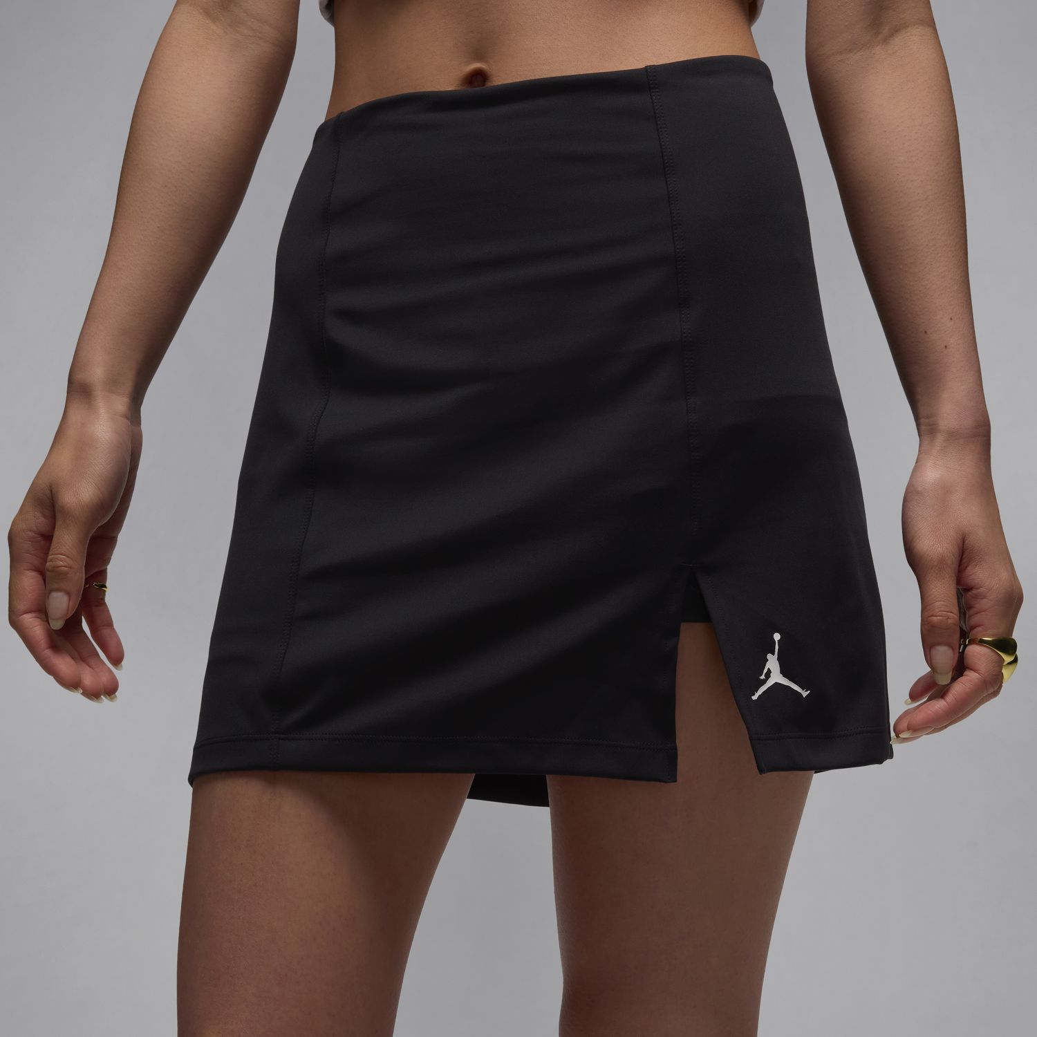 Jordan Wmns Knit Shorts Black - Dámské - Kraťasy Jordan - Černé - HJ0079-010 - Velikost: L