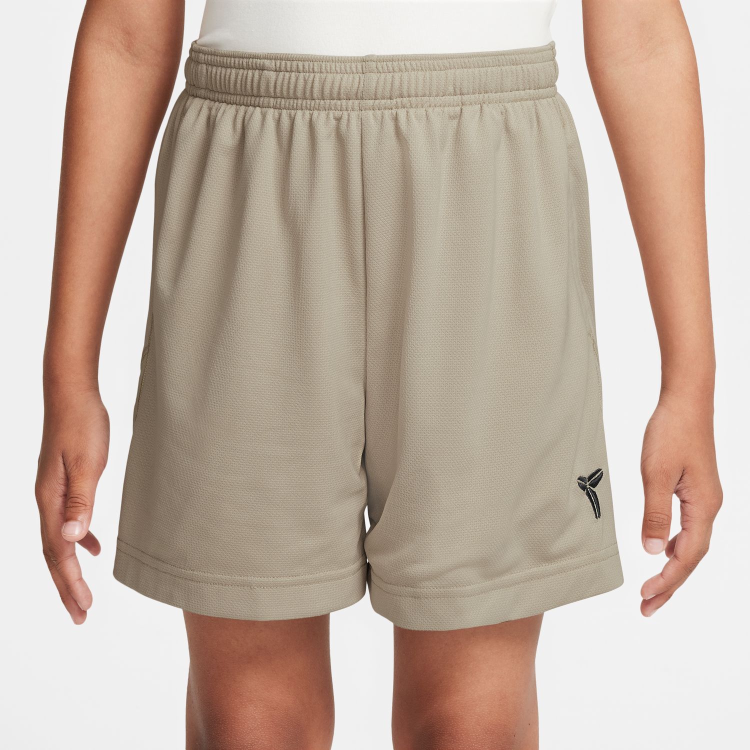 Nike Dri-FIT Big Kids' Kobe Shorts Desert Khaki - Dětské - Kraťasy Nike - Hnědé - HJ1005-251 - Velikost: M
