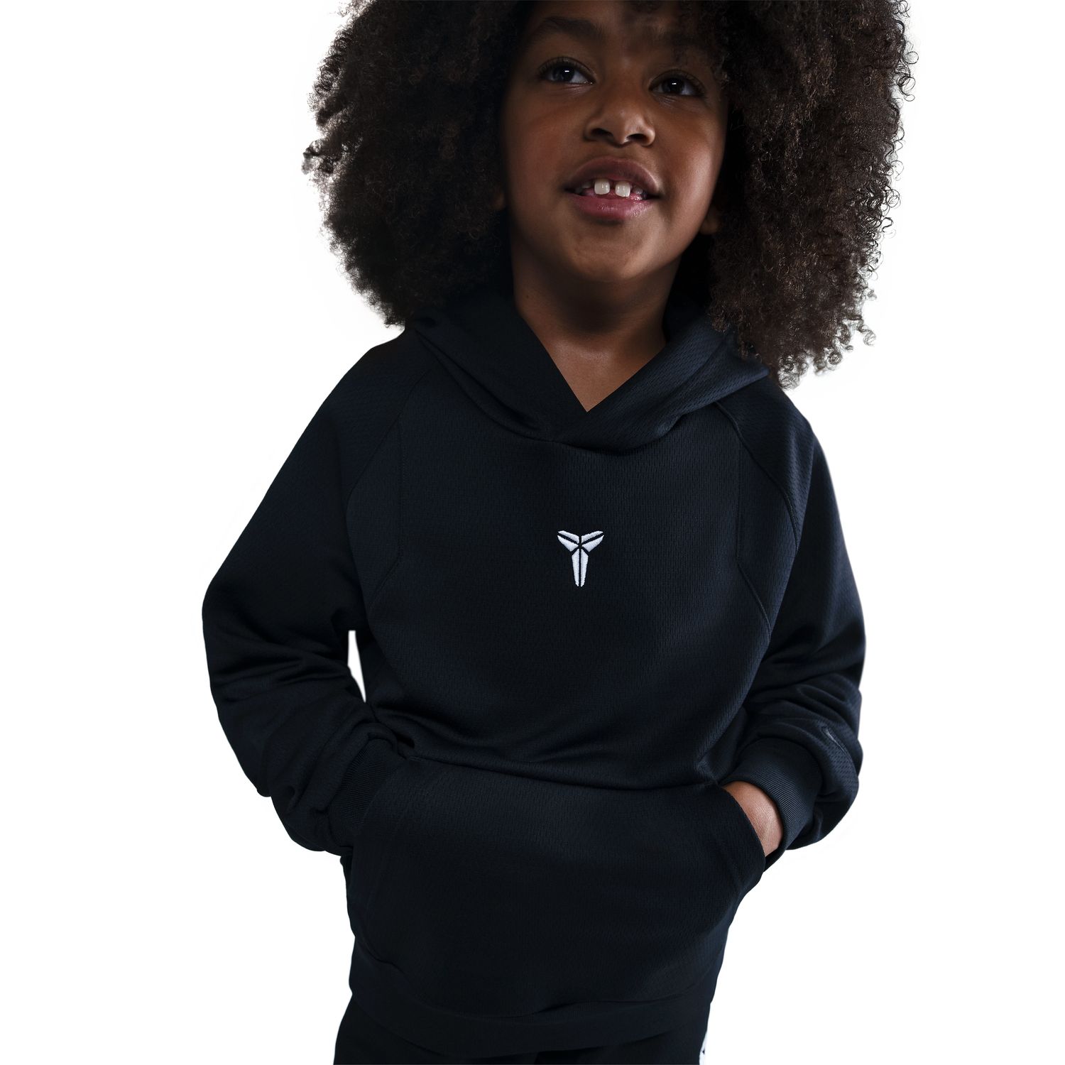 Nike Kobe Therma-FIT Pullover Hoodie Big Kids Black - Dětské - Mikina Nike - Černé - HJ1028-010 - Velikost: XL