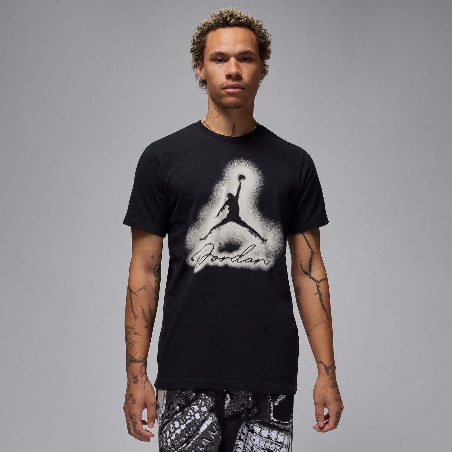 Jordan Flight MVP Tee Black - Pánské - Triko Jordan - Černé - HJ2330-010