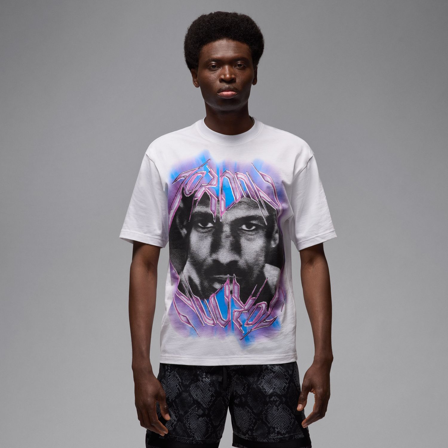 Levně Jordan Sport 85 Dri-FIT Graphic Tee White - Pánské - Triko Jordan - Bílé - HJ2395-100