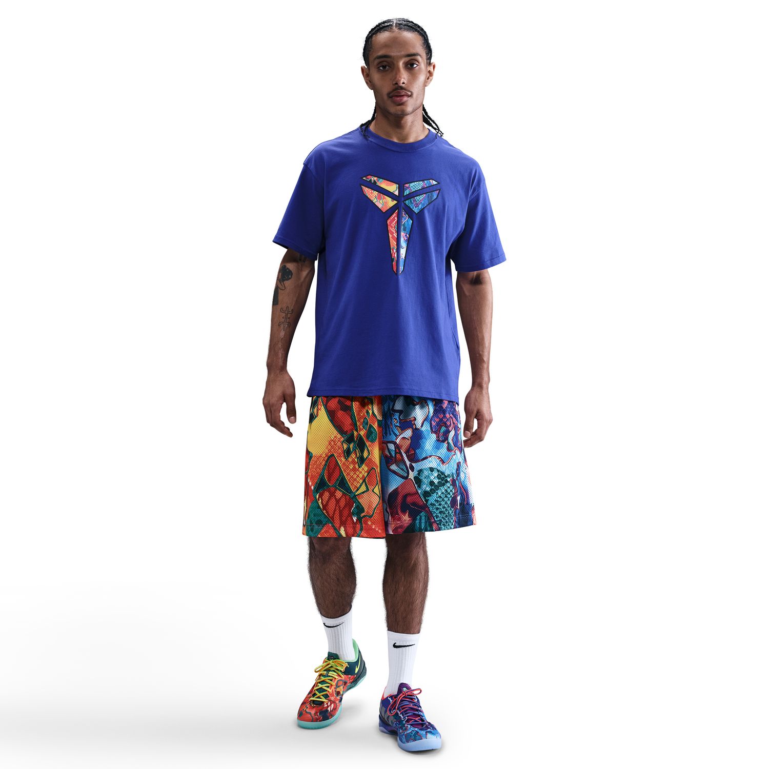 Nike Kobe Max90 Tee Deep Night - Pánské - Triko Nike - Fialové - HJ3422-539 - Velikost: XL