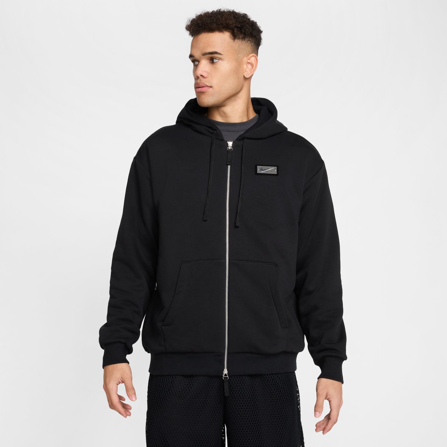 Nike Therma-FIT Devin Booker Full-Zip Hoodie Black - Pánské - Mikina Nike - Černé - HJ3897-010 - Velikost: L/T