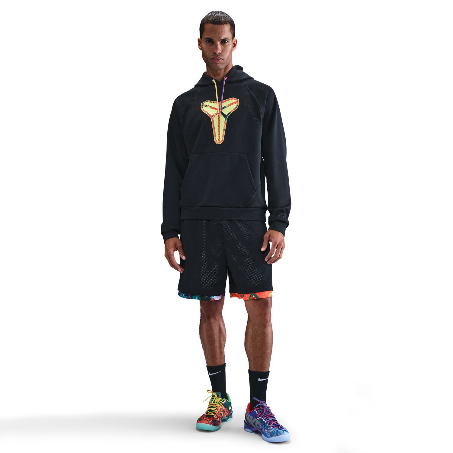 Nike Therma-FIT Kobe Pullover Hoodie Black - Pánské - Mikina Nike - Černé - HJ4205-010 - Velikost: L/T