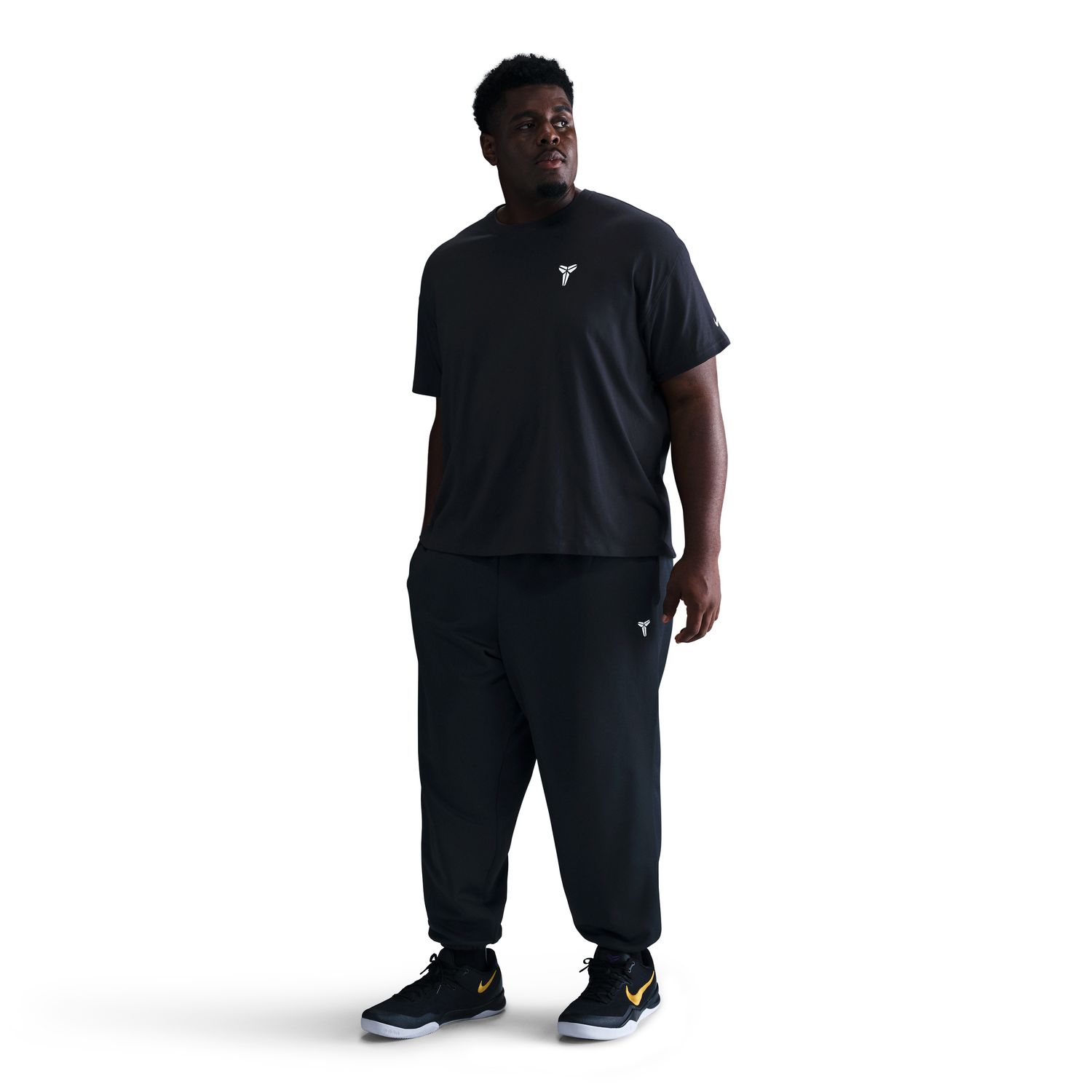 Nike Therma-FIT Kobe Basketball Pants Black - Pánské - Kalhoty Nike - Černé - HJ8113-010 - Velikost: 3XL