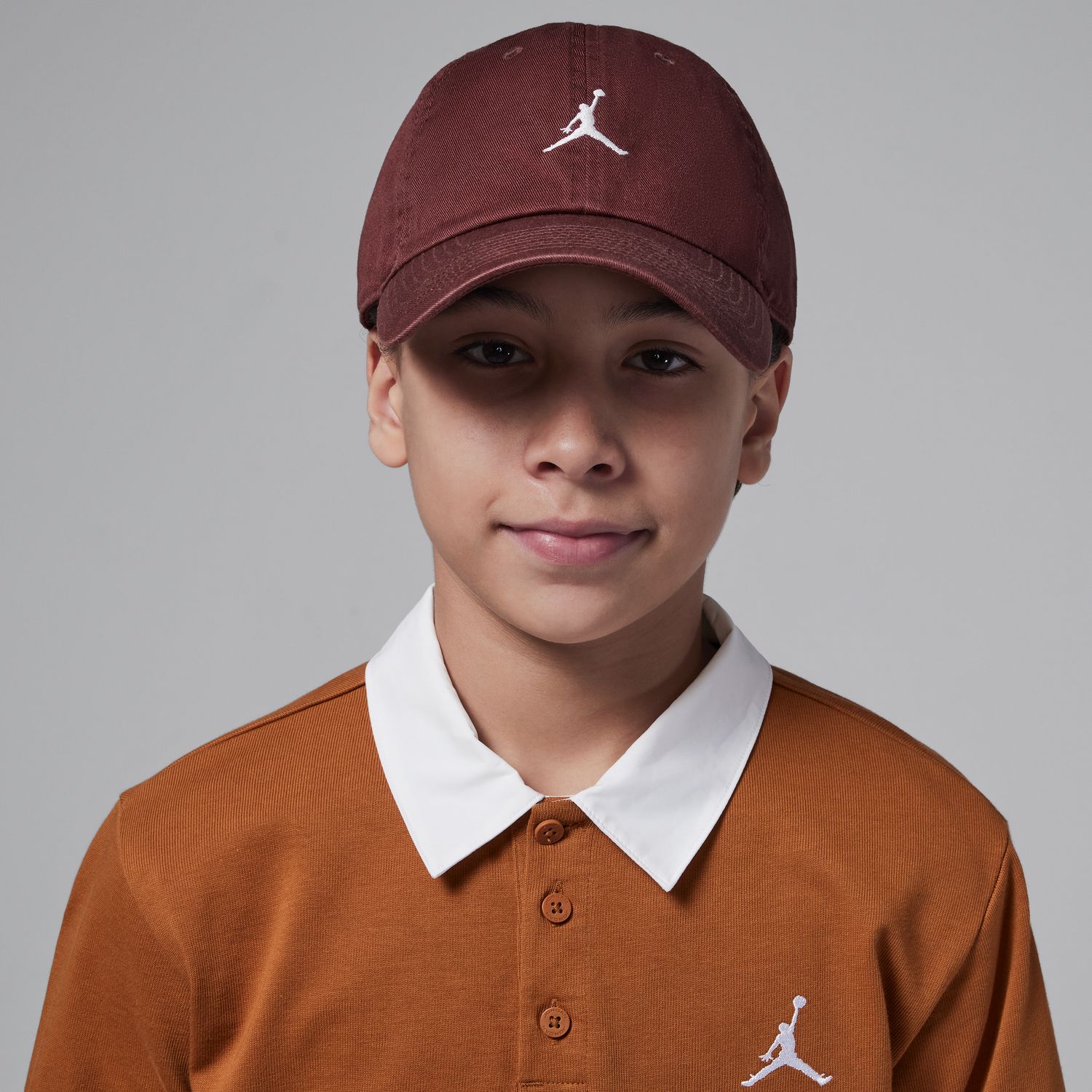 Jordan Club Unstructured Curved-Bill Hat Brown - Unisex - Kšiltovka Jordan - Hnědé - HQ1963-231 - Velikost: M/L