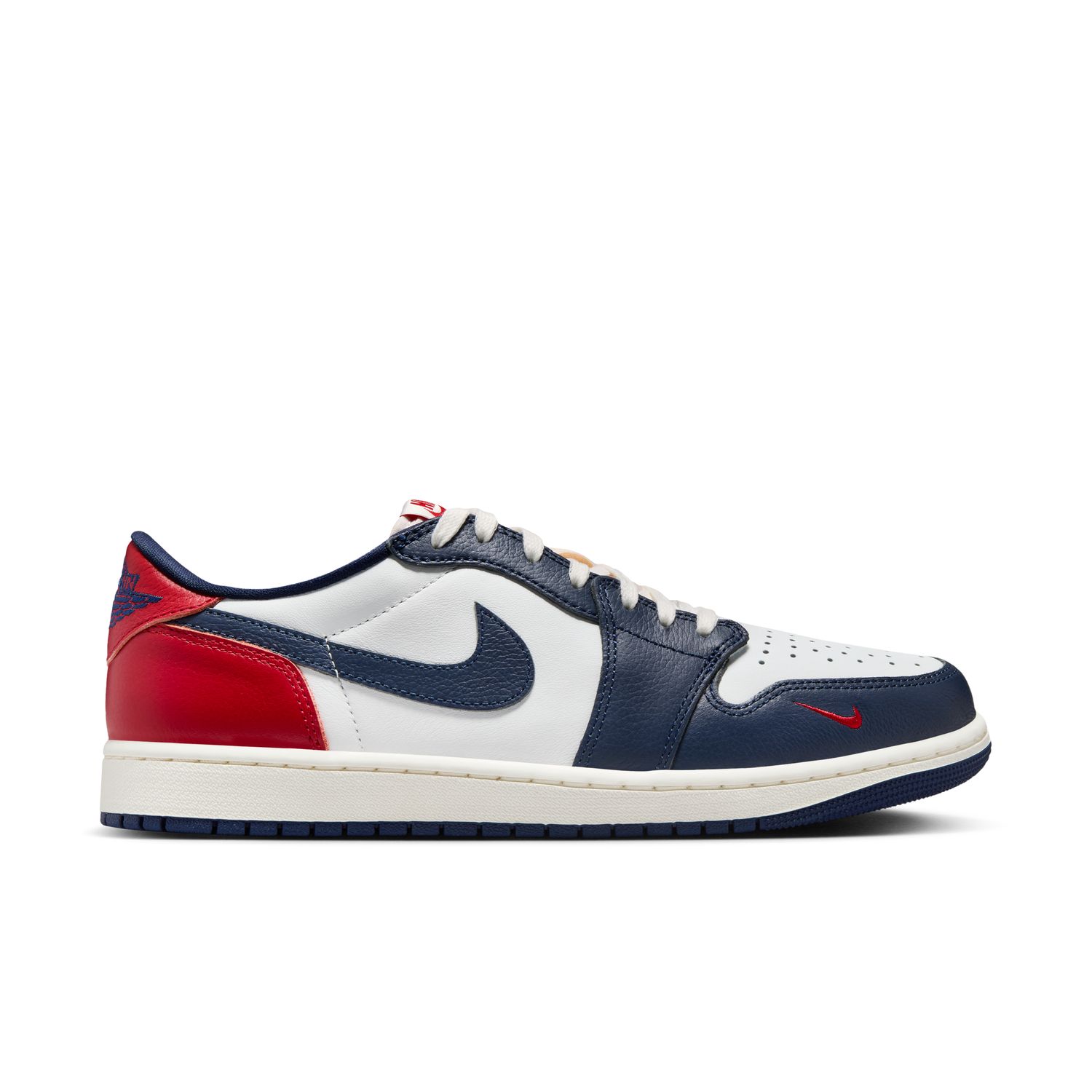 Air Jordan 1 Retro Low OG "Howard University" - Pánské - Tenisky Jordan - Bílé - HQ2993-100 - Velikost: 47